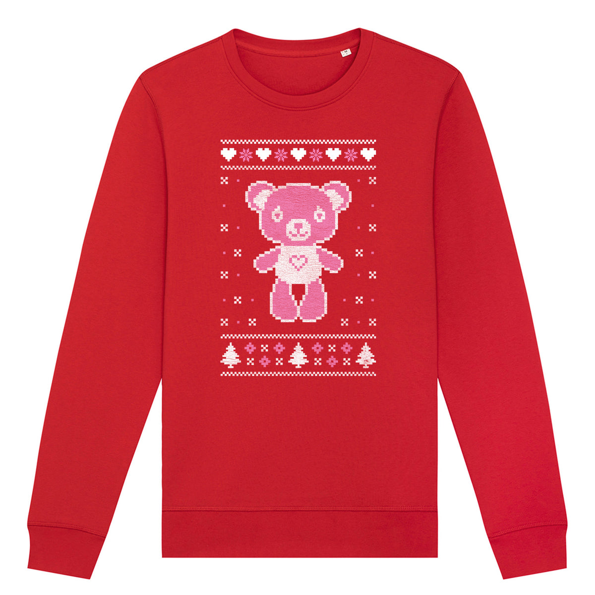Cute Teddy Christmas | Vintage Rocker Sweatshirt