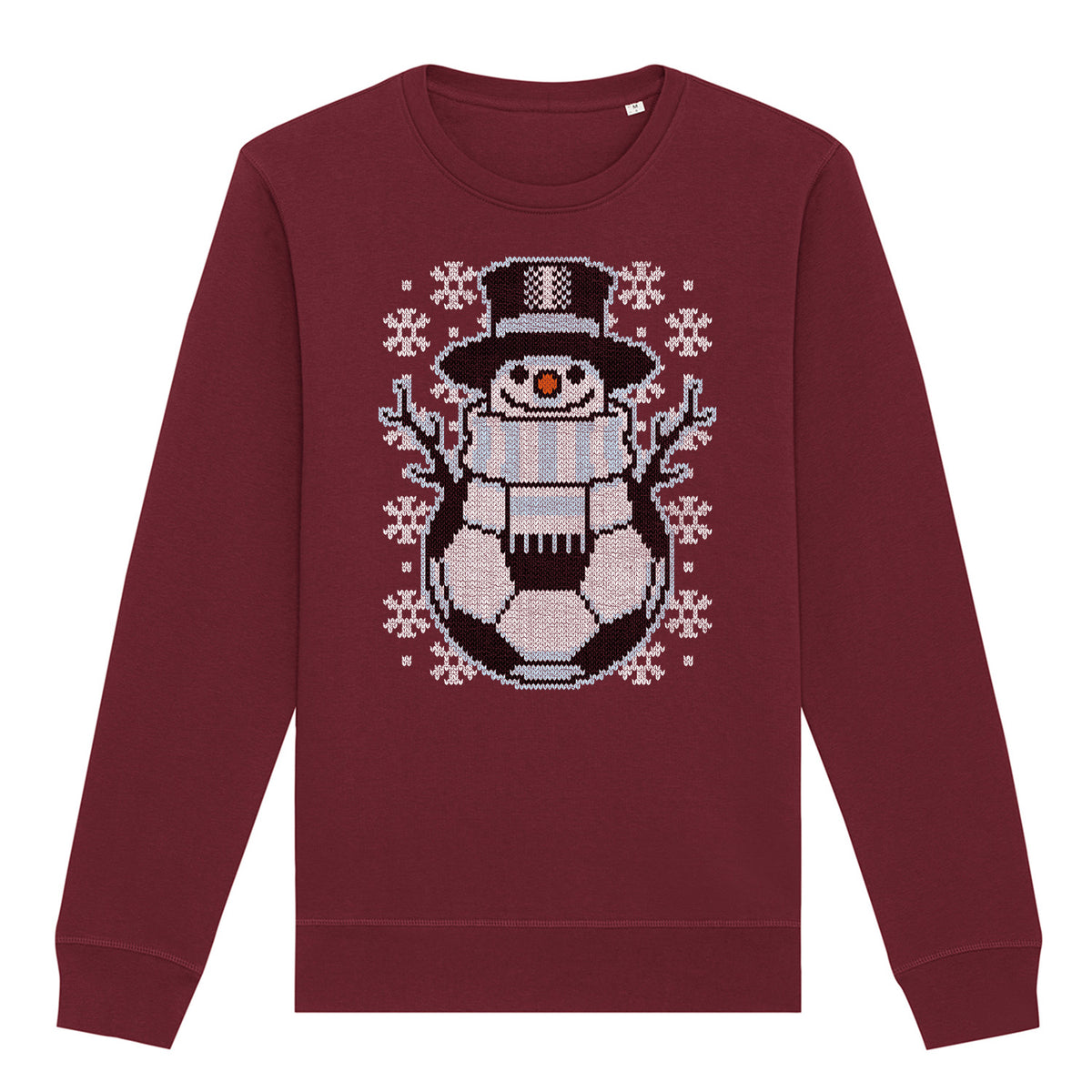 Snowy Football Christmas | Vintage Rocker Sweatshirt