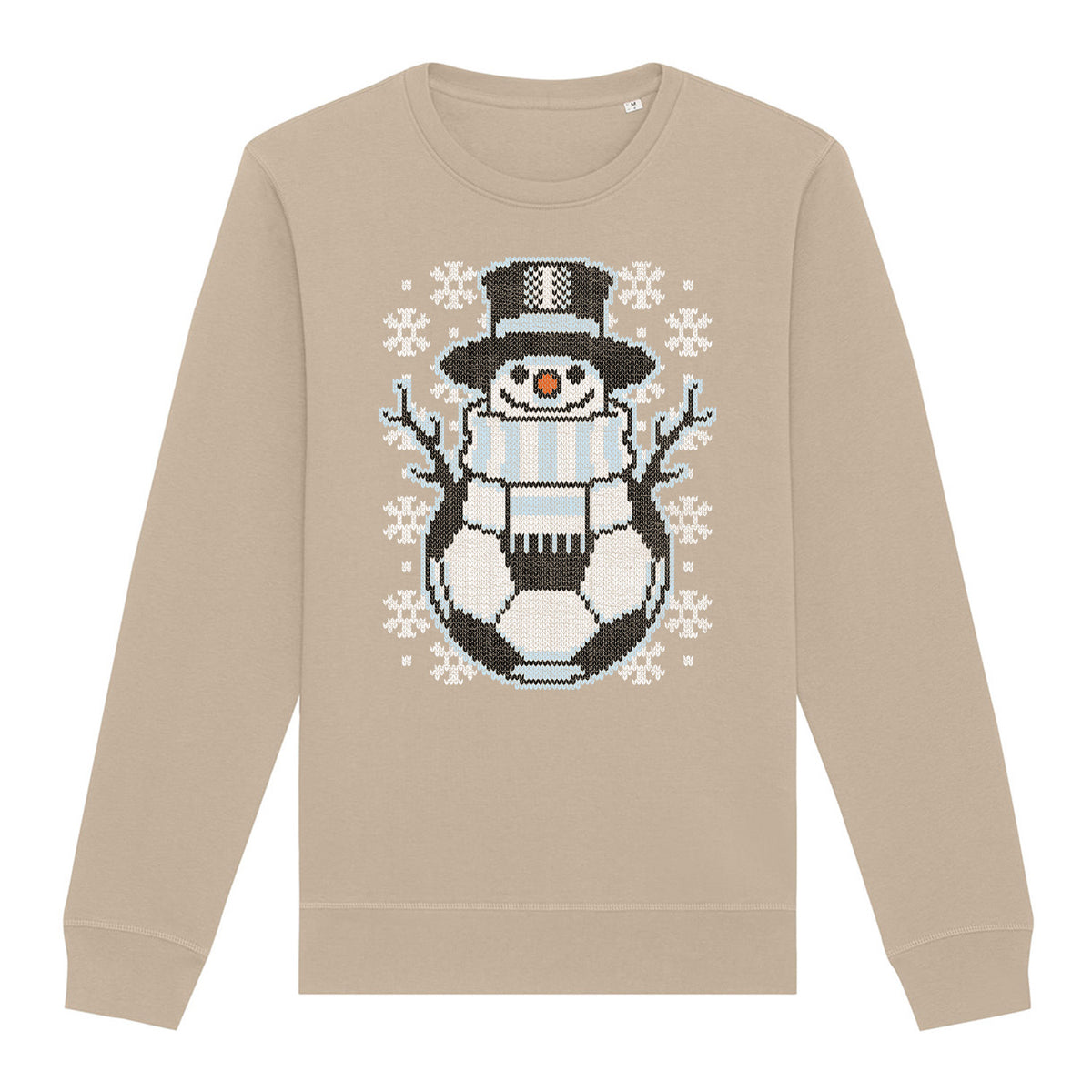 Snowy Football Christmas | Vintage Rocker Sweatshirt