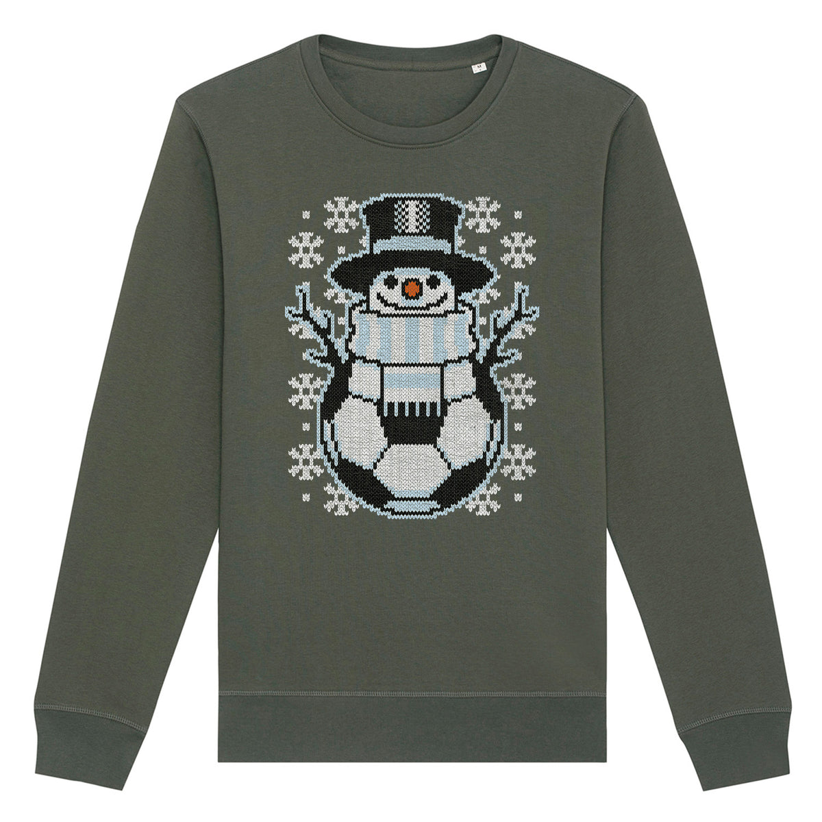 Snowy Football Christmas | Vintage Rocker Sweatshirt