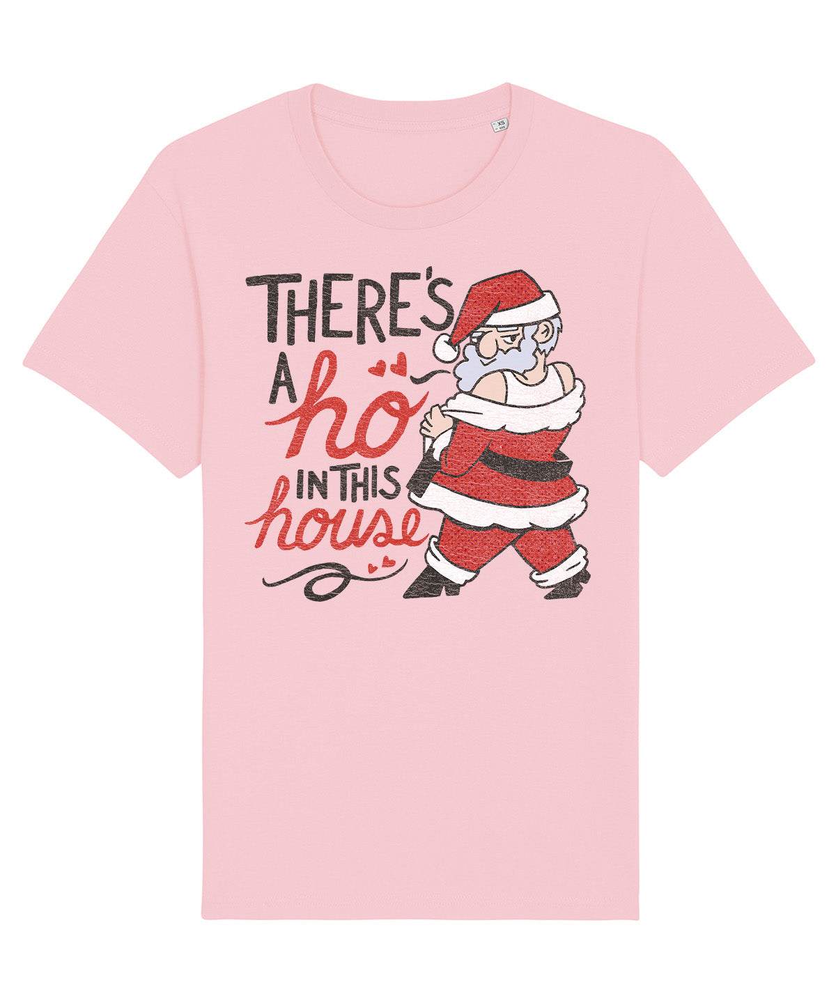 There's A Ho | Vintage Christmas Rocker T-Shirt Chroma Clothing