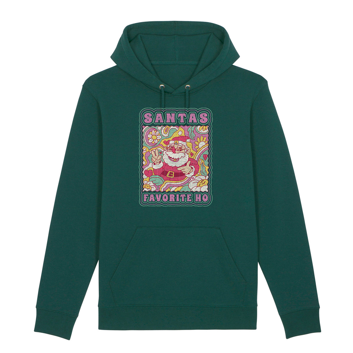 Santa's Favorite Ho | Vintage Rocker Hoodie