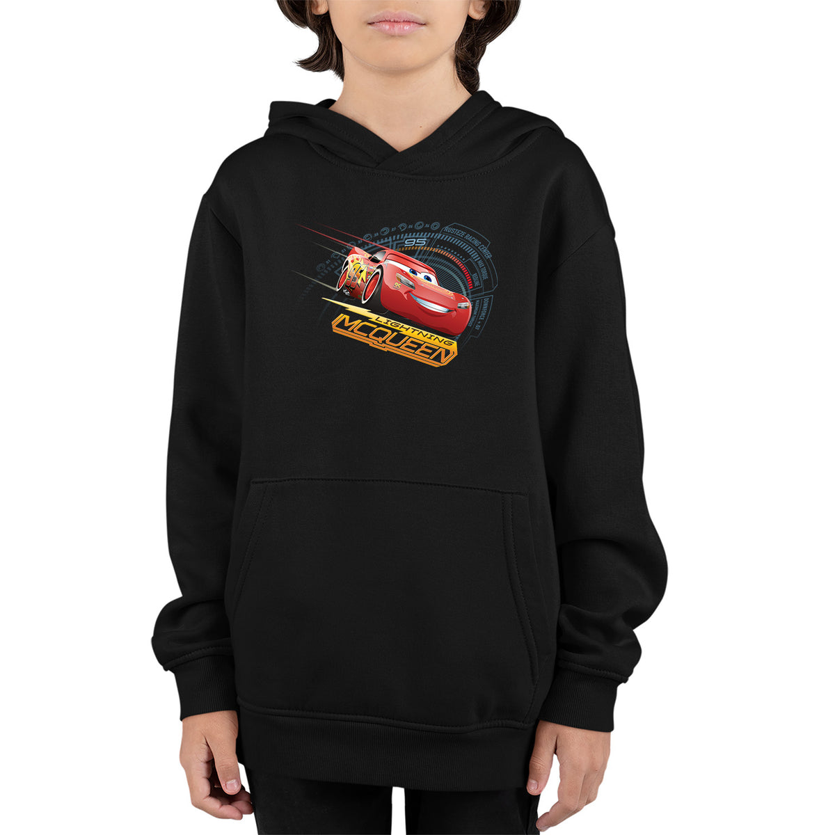 Cars Lightning McQueen | Disney Kids Pullover Hoodie Chroma Clothing