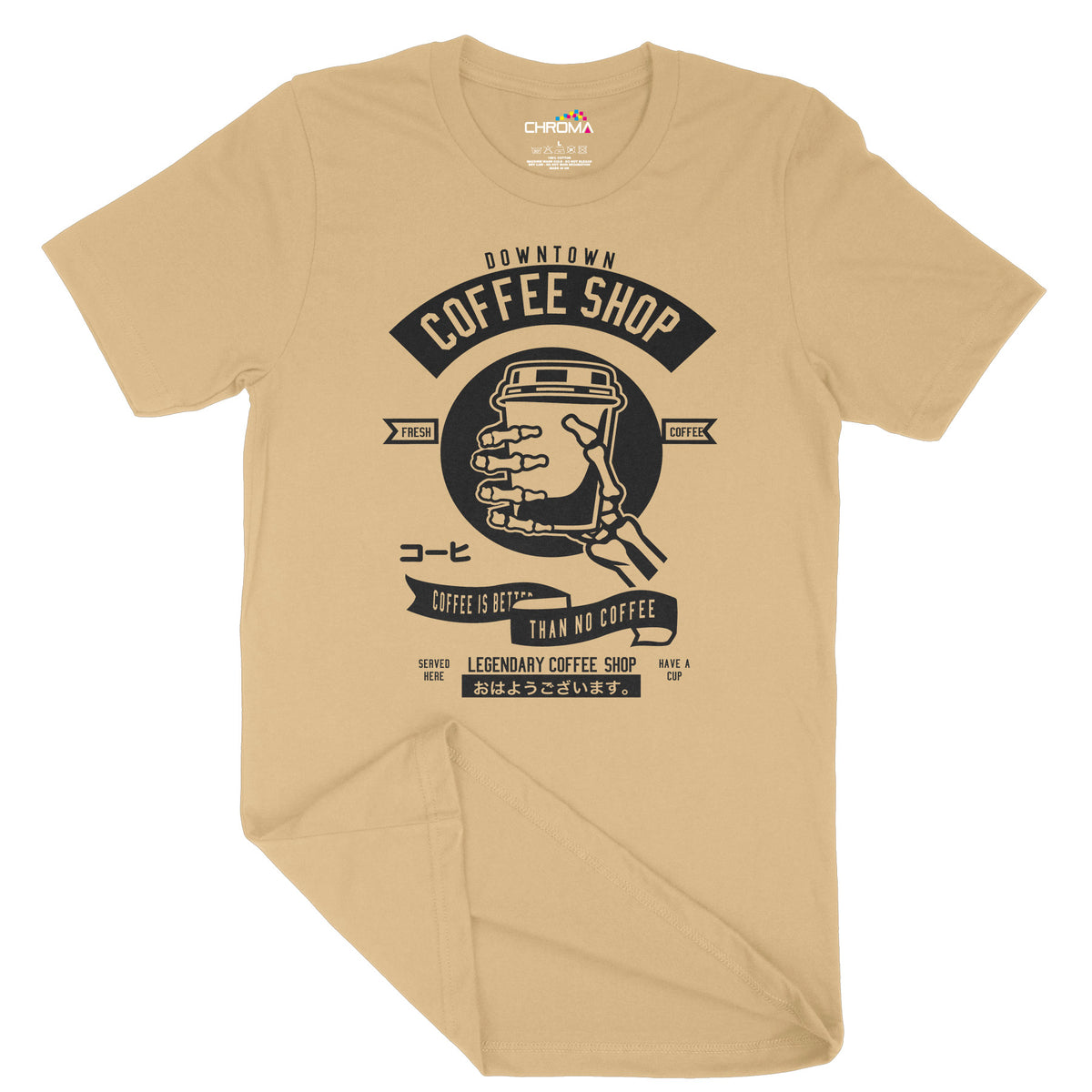 Coffee Shop | Vintage Adult T-Shirt | Classic Vintage Clothing Chroma Clothing