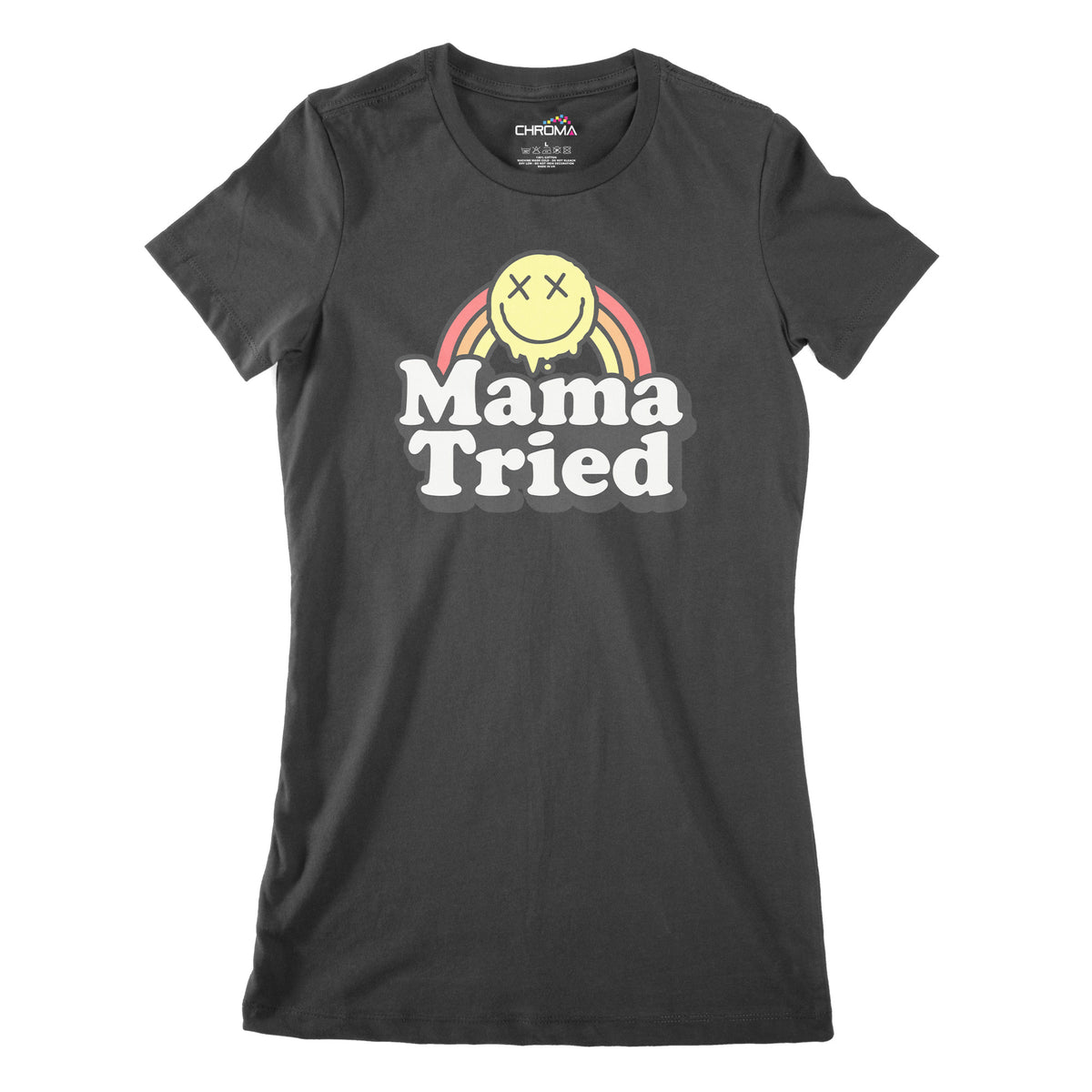Mama Tried | Women's Classic Fitted T-Shirt Chroma Clothing