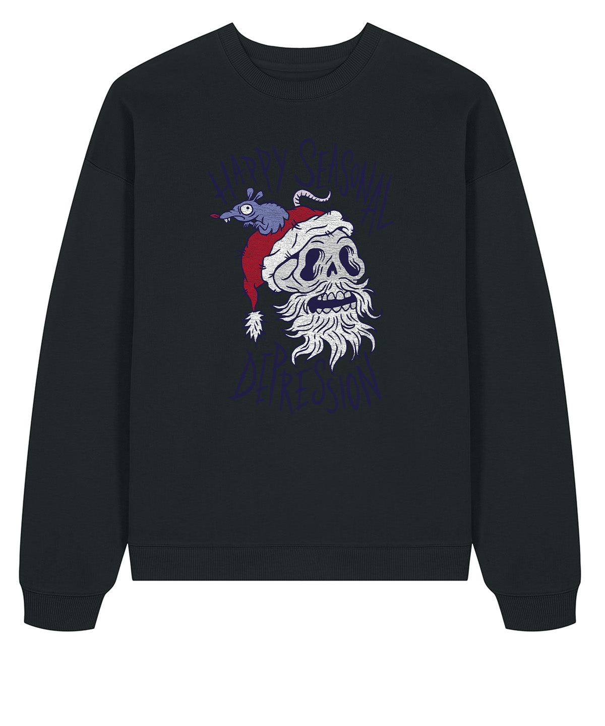 Happy Seasonal Depression | Stanley Radder Sweatshirt