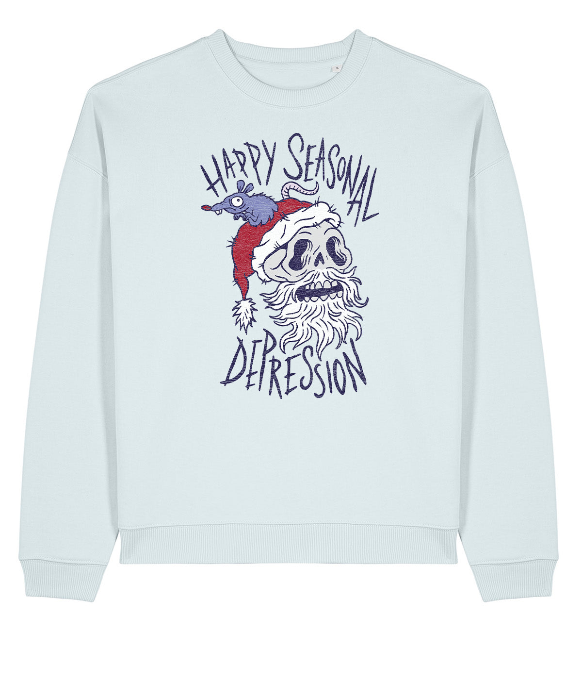 Happy Seasonal Depression | Stanley Radder Sweatshirt