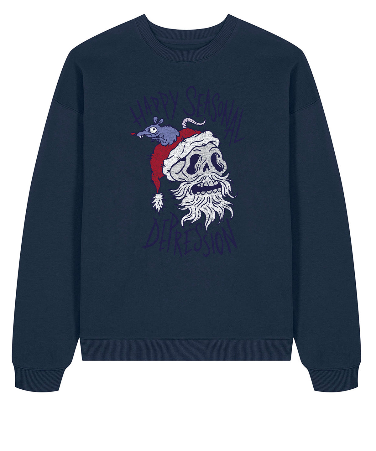 Happy Seasonal Depression | Stanley Radder Sweatshirt