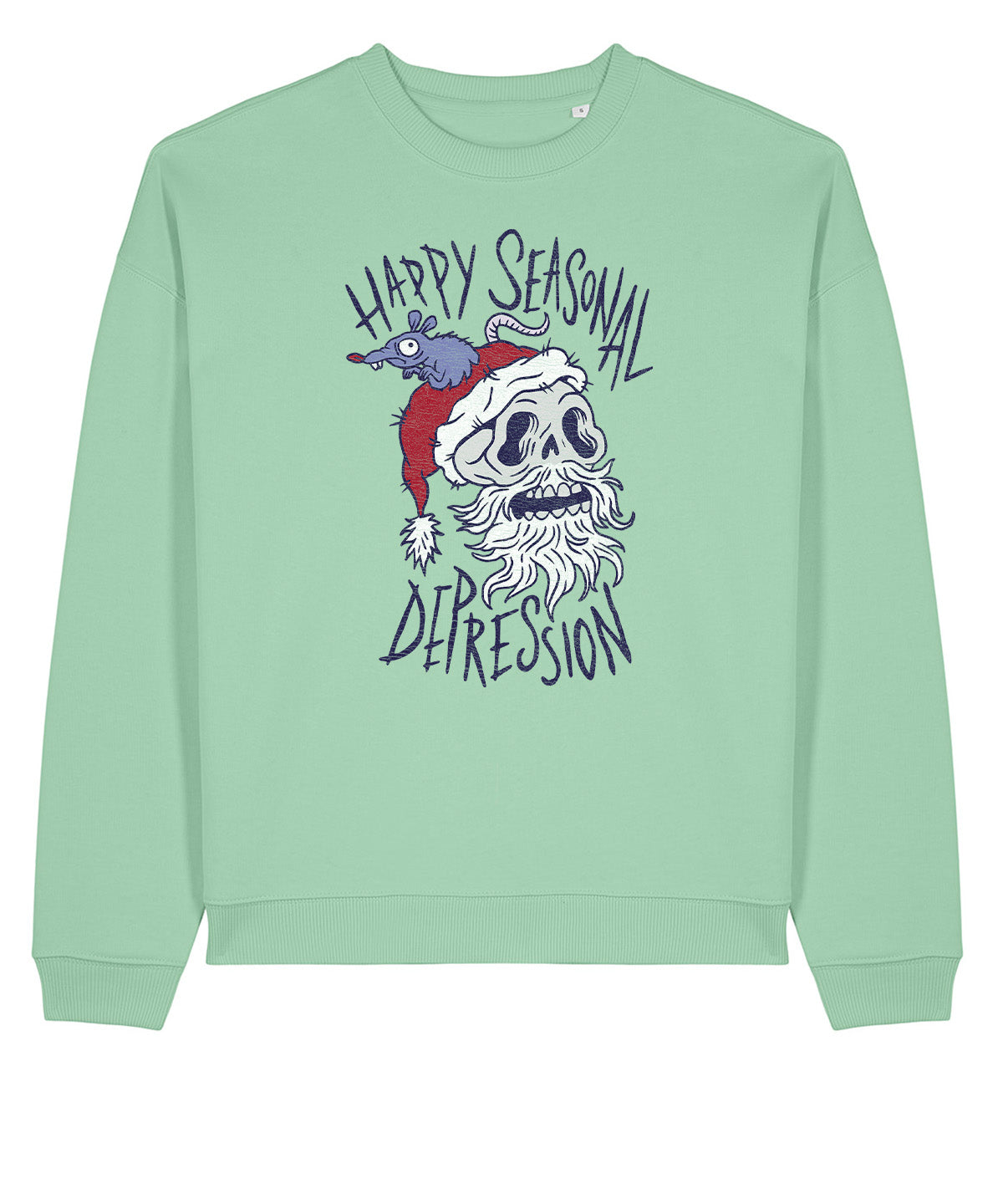 Happy Seasonal Depression | Stanley Radder Sweatshirt