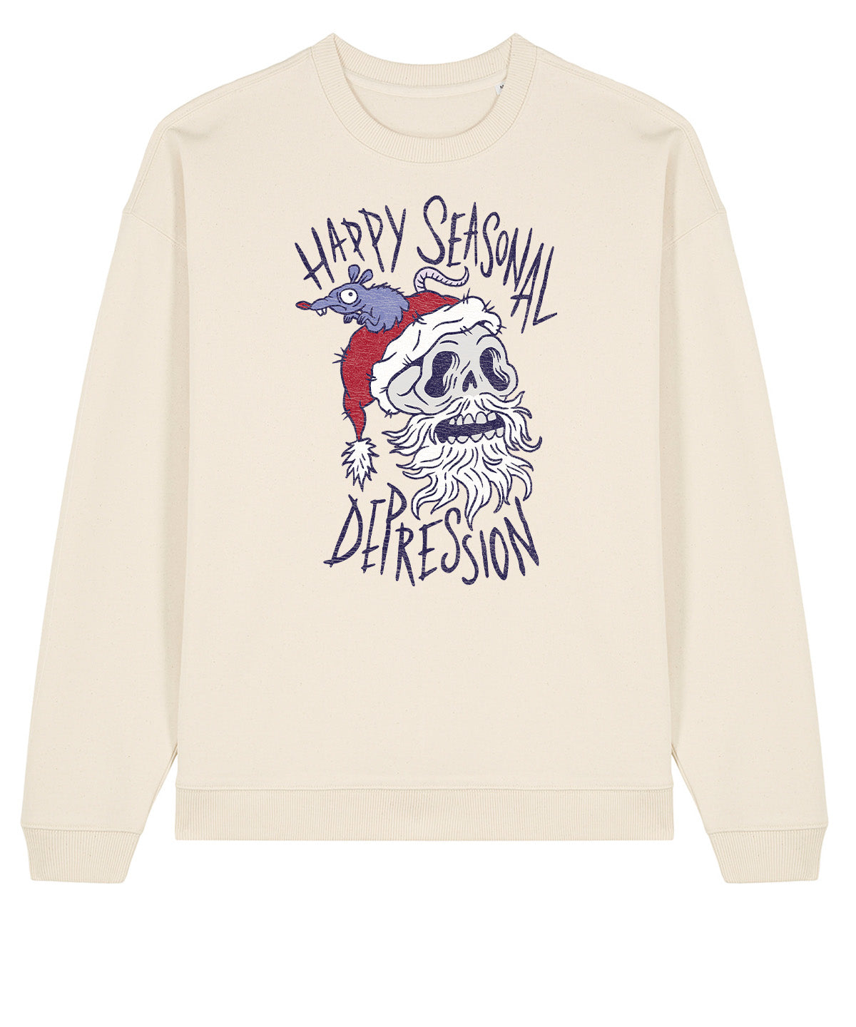 Happy Seasonal Depression | Stanley Radder Sweatshirt