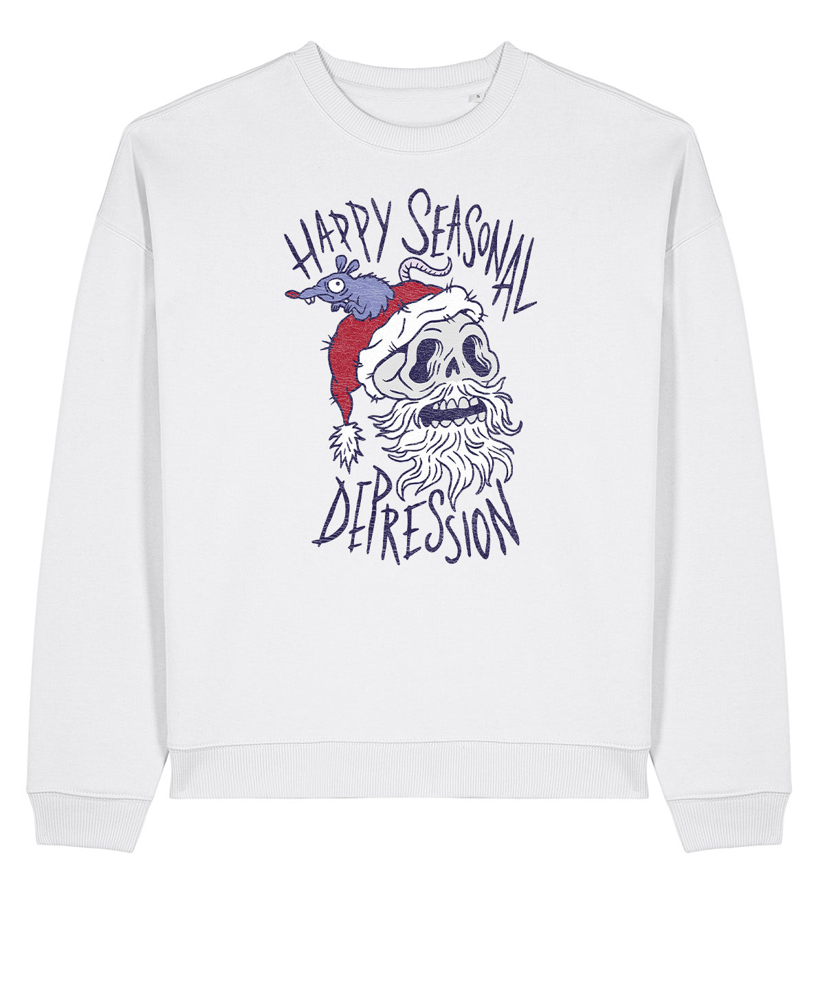 Happy Seasonal Depression | Stanley Radder Sweatshirt