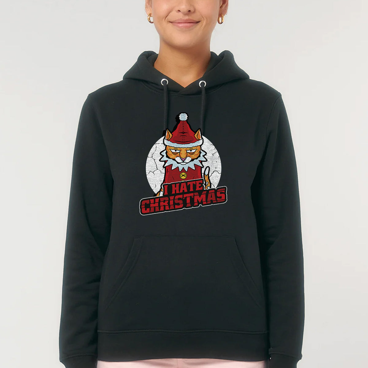 I Hate Christmas | Vintage Rocker Hoodie