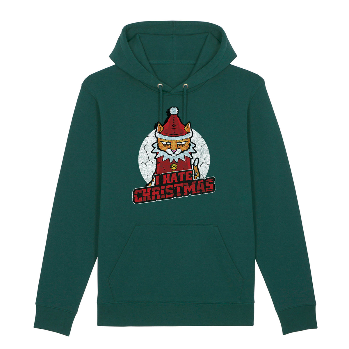 I Hate Christmas | Vintage Rocker Hoodie
