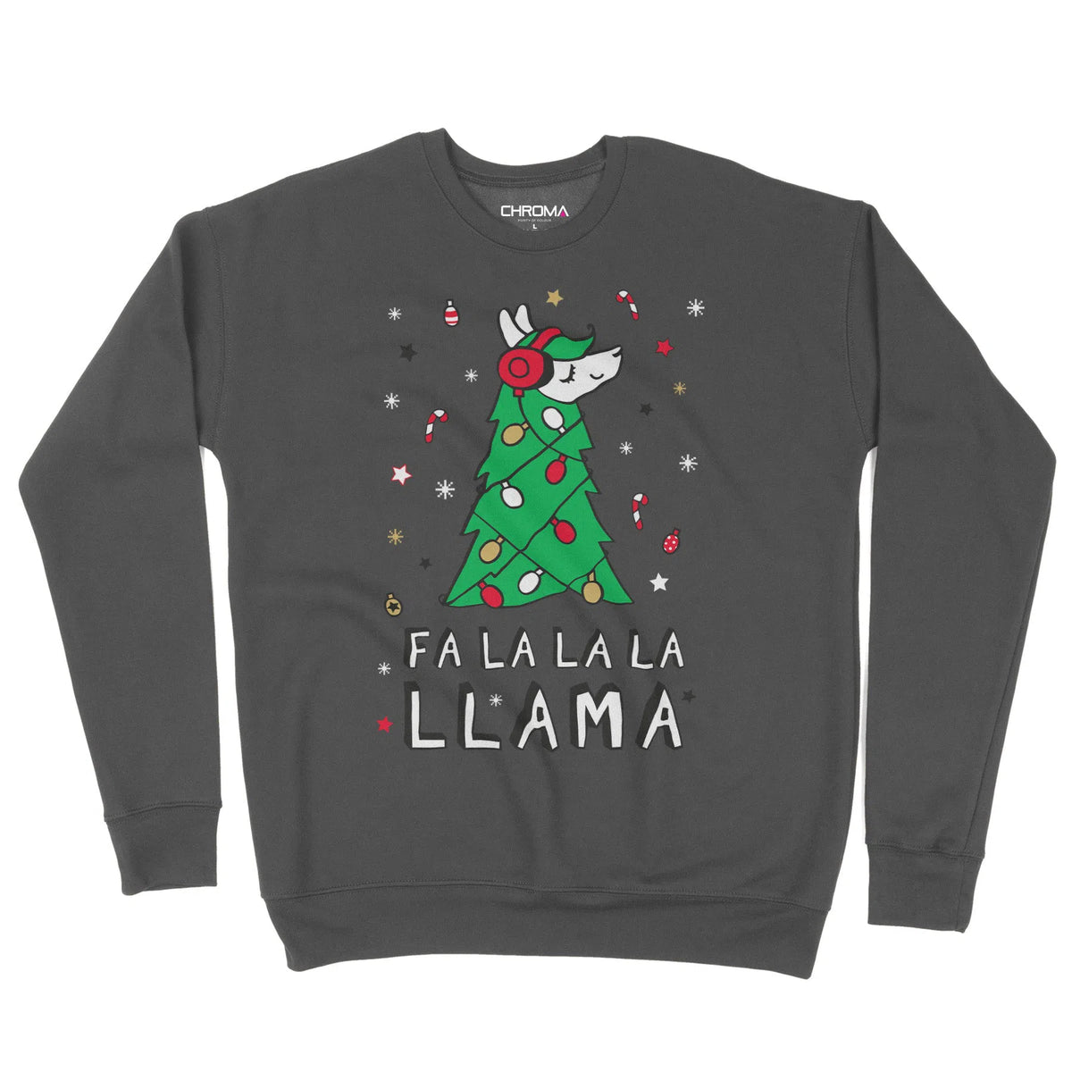 Fa La La Llama | Unisex Christmas Sweater Chroma Clothing