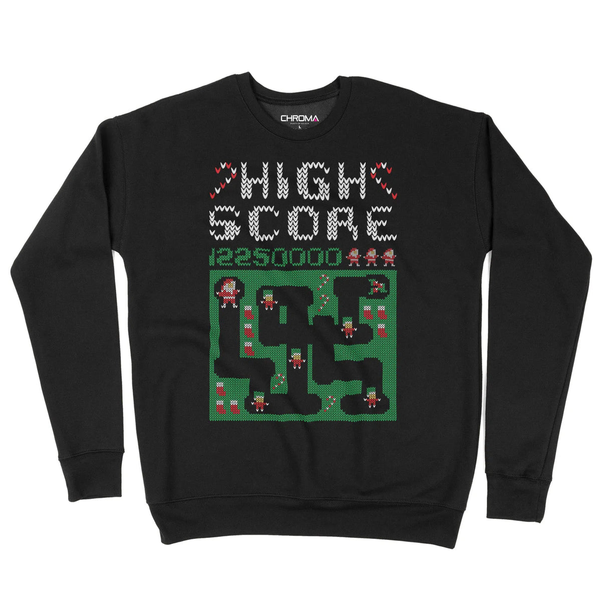 High Score Festive Stitch | Unisex Christmas Sweater Chroma Clothing
