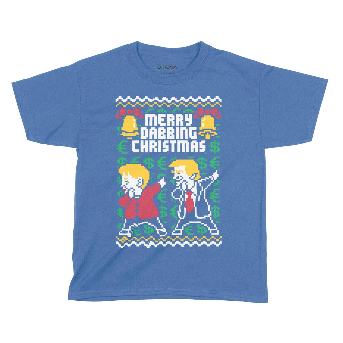 Merry Dabbing Christmas | Kids Christmas T-Shirt Chroma Clothing