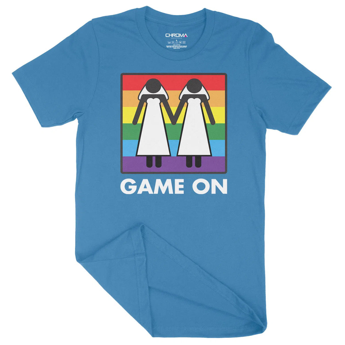 Game On LGBTQ | Unisex Adult T-Shirt Chroma Clothing