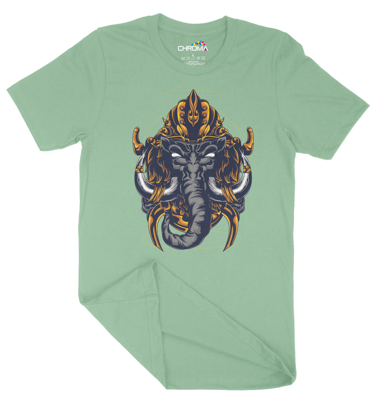 Abstract Elephant Unisex Adult T-Shirt | Premium Quality Streetwear Chroma Clothing