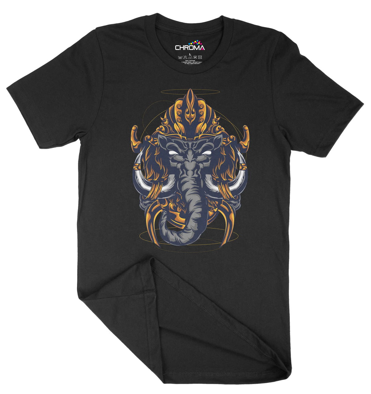 Abstract Elephant Unisex Adult T-Shirt | Premium Quality Streetwear Chroma Clothing