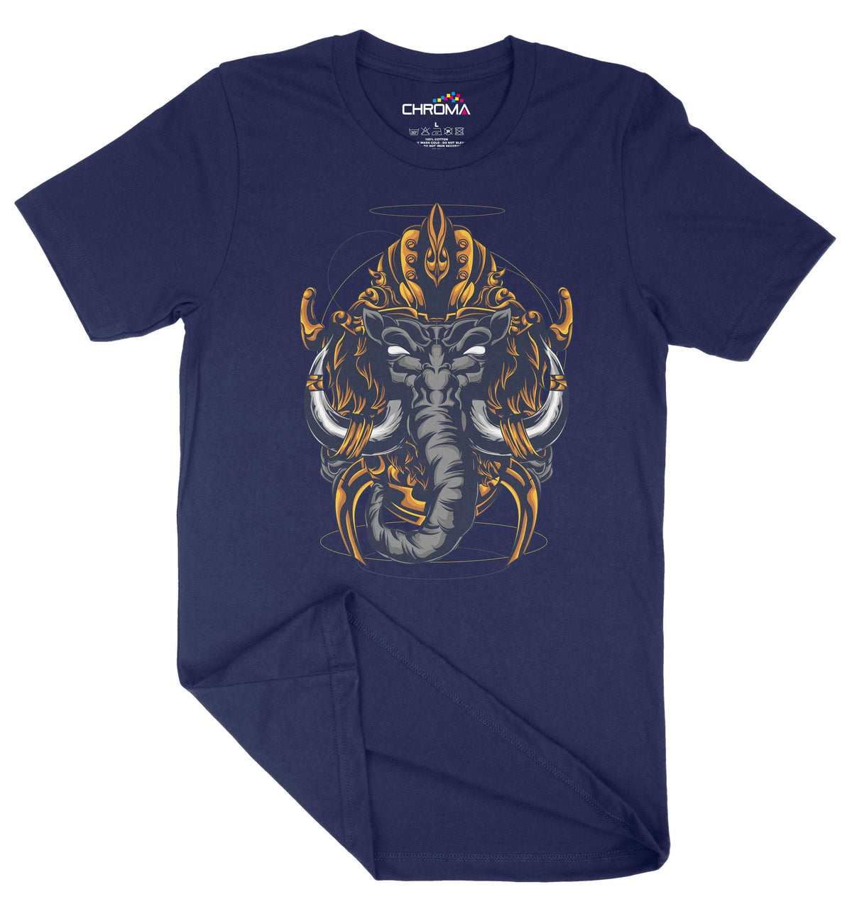Abstract Elephant Unisex Adult T-Shirt | Premium Quality Streetwear Chroma Clothing