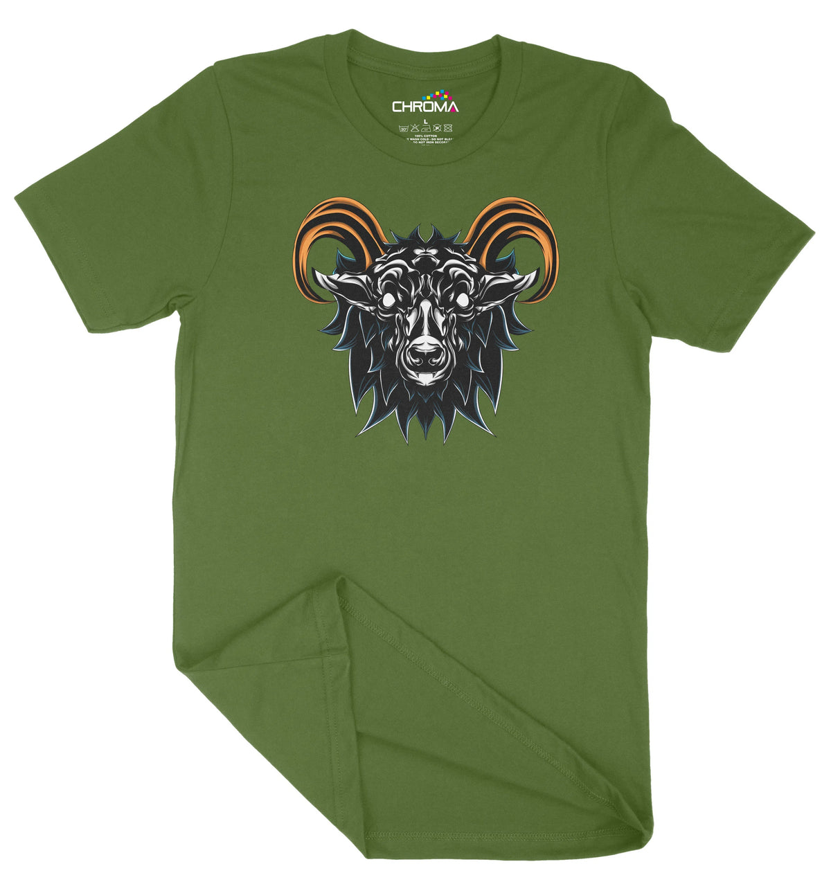 Abstract Goat Unisex Adult T-Shirt | Premium Quality Streetwear Chroma Clothing