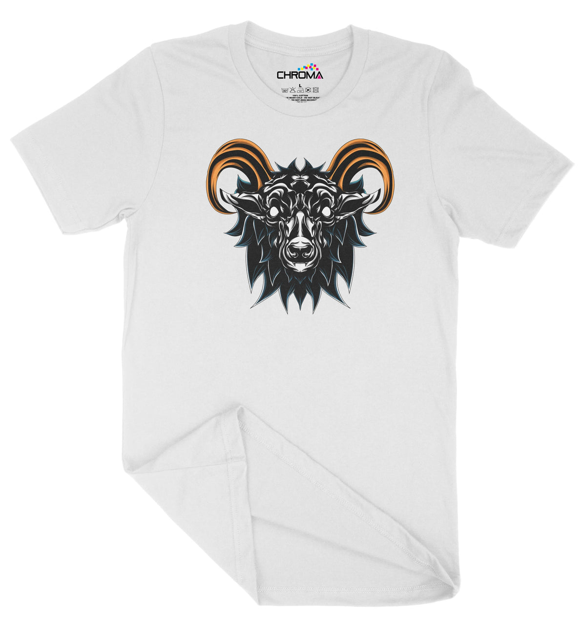 Abstract Goat Unisex Adult T-Shirt | Premium Quality Streetwear Chroma Clothing