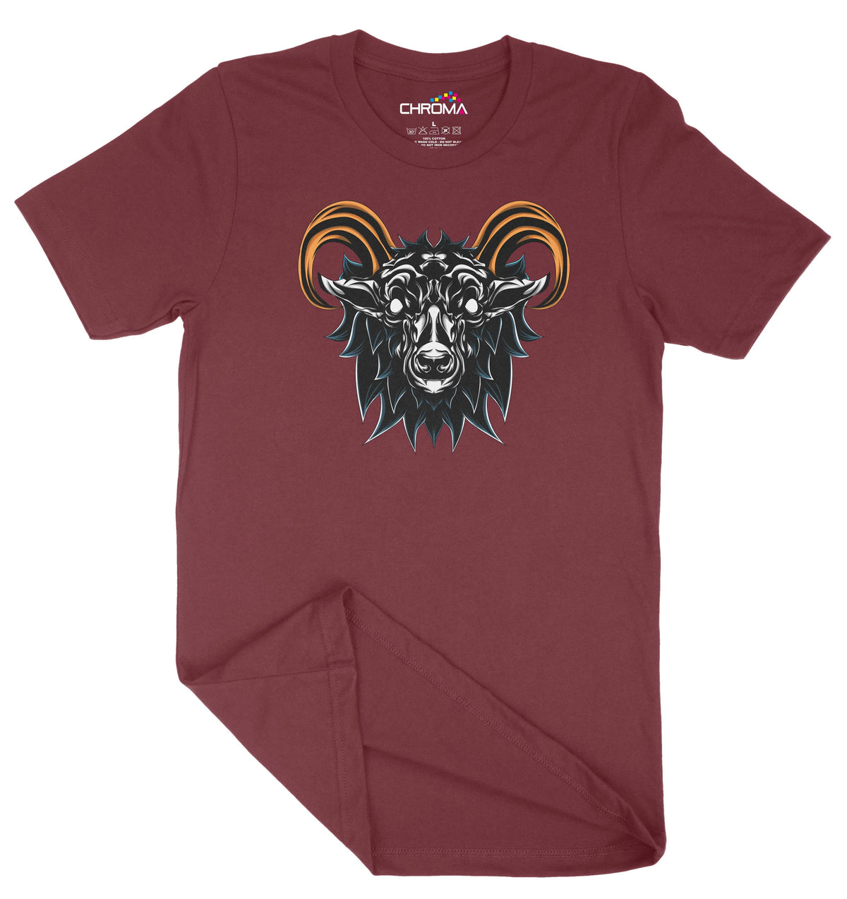 Abstract Goat Unisex Adult T-Shirt | Premium Quality Streetwear Chroma Clothing