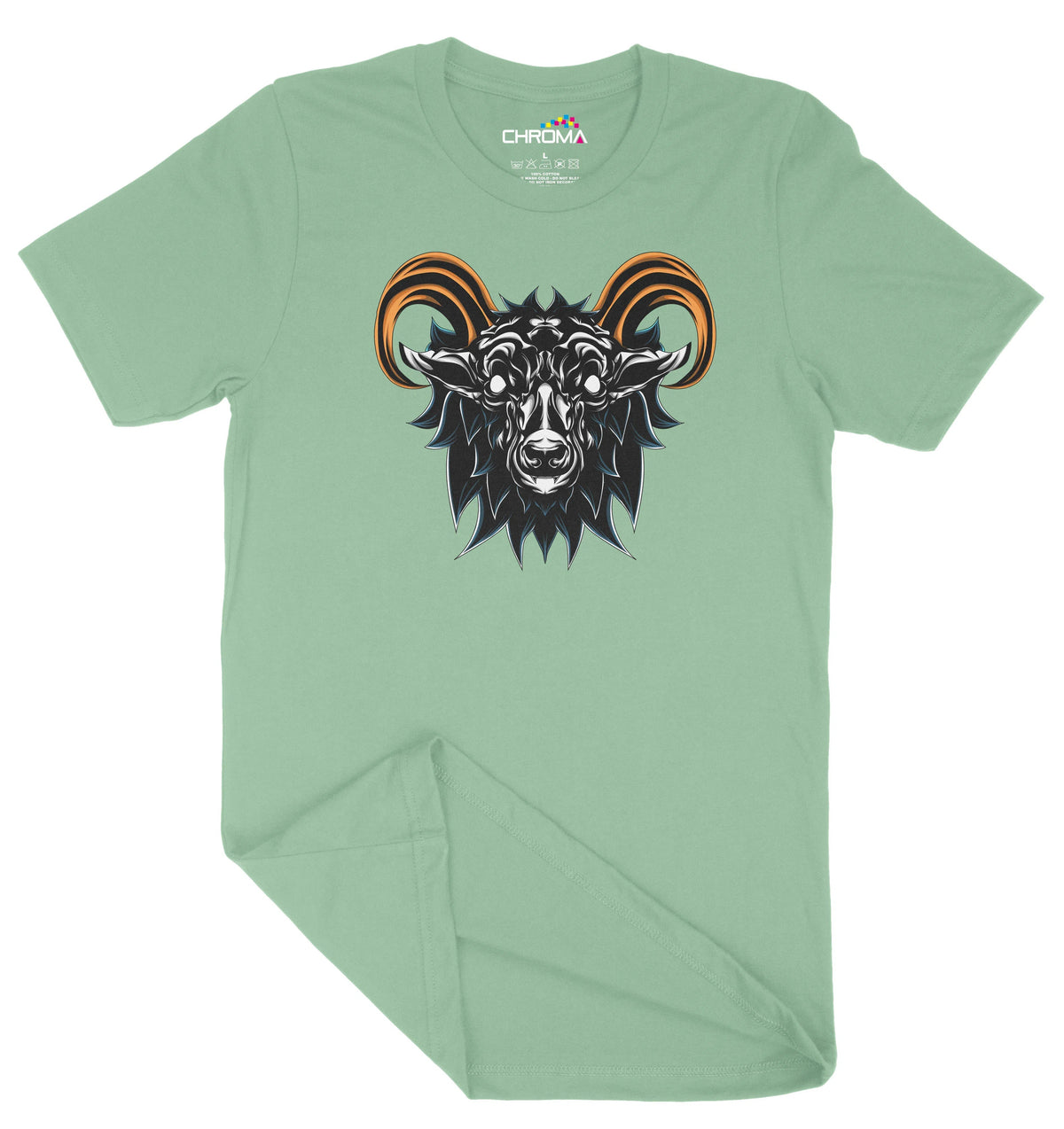 Abstract Goat Unisex Adult T-Shirt | Premium Quality Streetwear Chroma Clothing