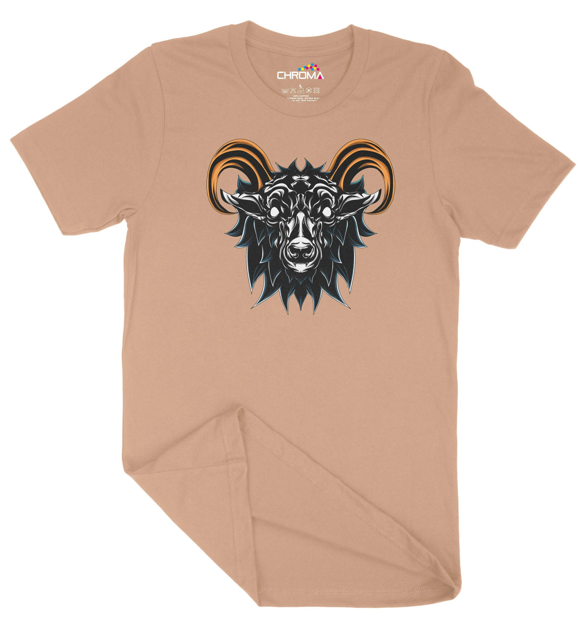 Abstract Goat Unisex Adult T-Shirt | Premium Quality Streetwear Chroma Clothing