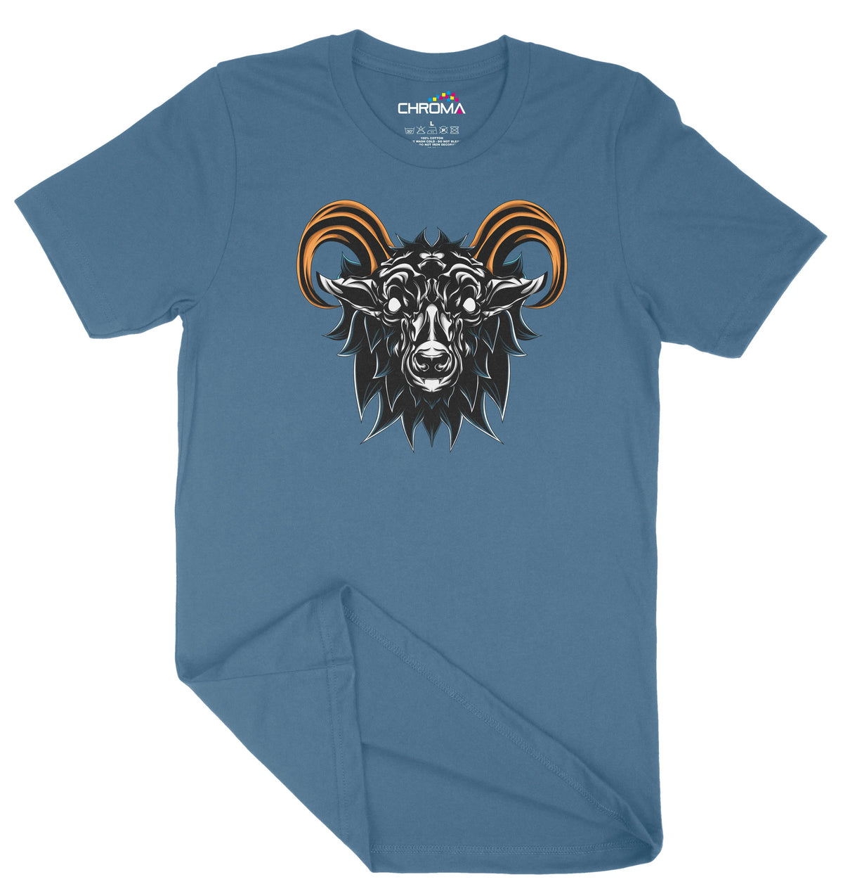 Abstract Goat Unisex Adult T-Shirt | Premium Quality Streetwear Chroma Clothing