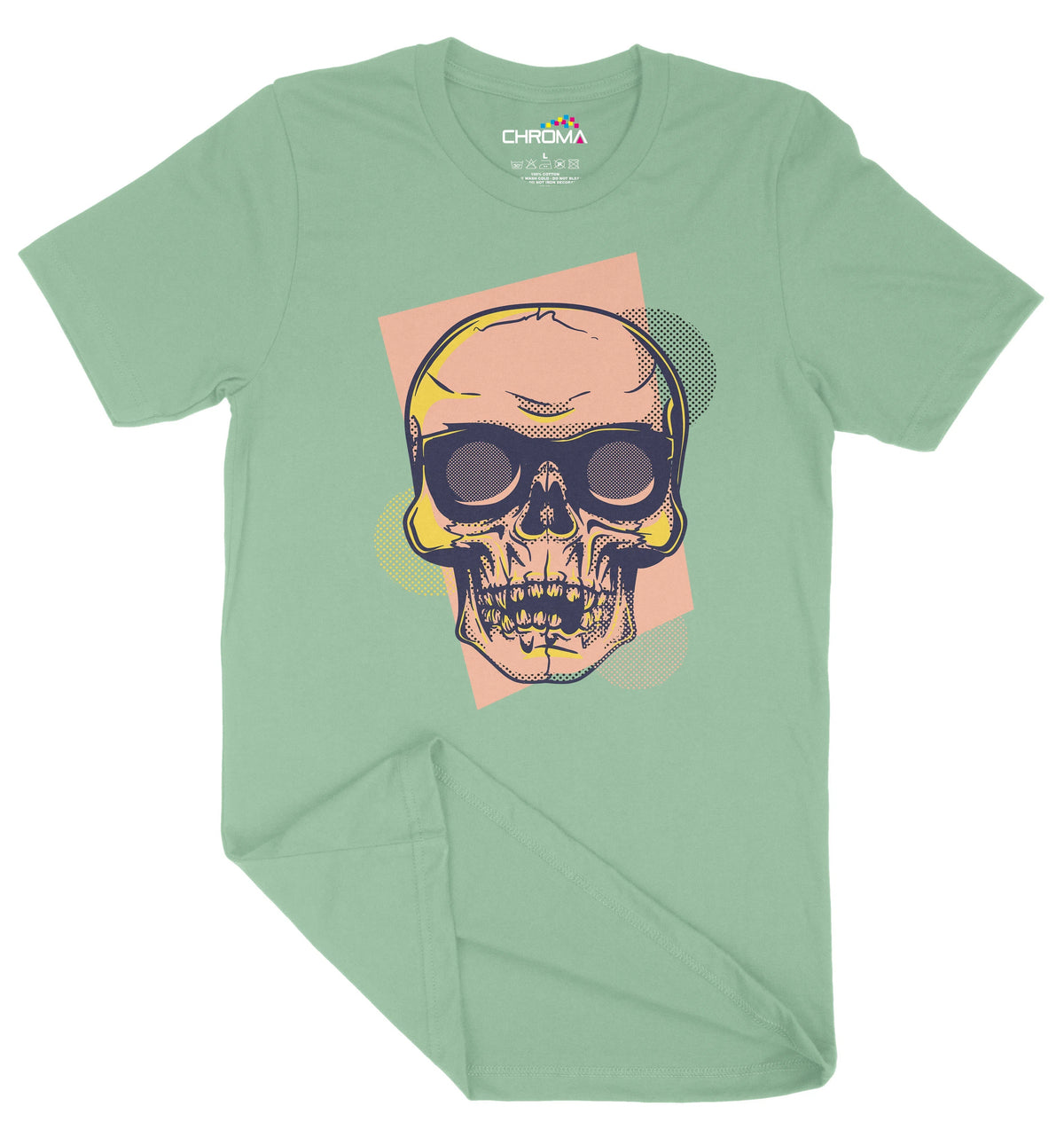 Abstract Skull Art Unisex Adult T-Shirt | Premium Quality Streetwear Chroma Clothing