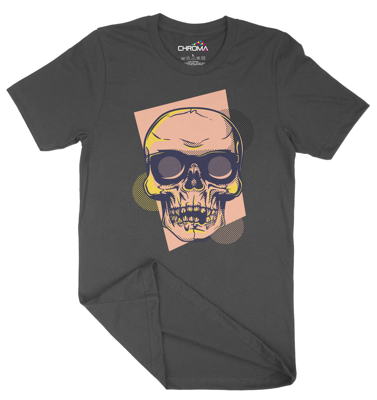 Abstract Skull Art Unisex Adult T-Shirt | Premium Quality Streetwear Chroma Clothing