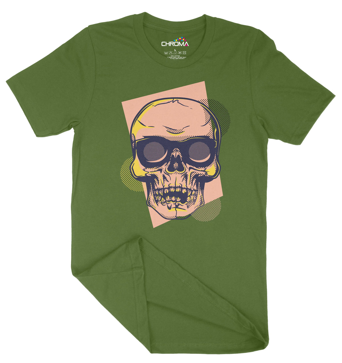 Abstract Skull Art Unisex Adult T-Shirt | Premium Quality Streetwear Chroma Clothing