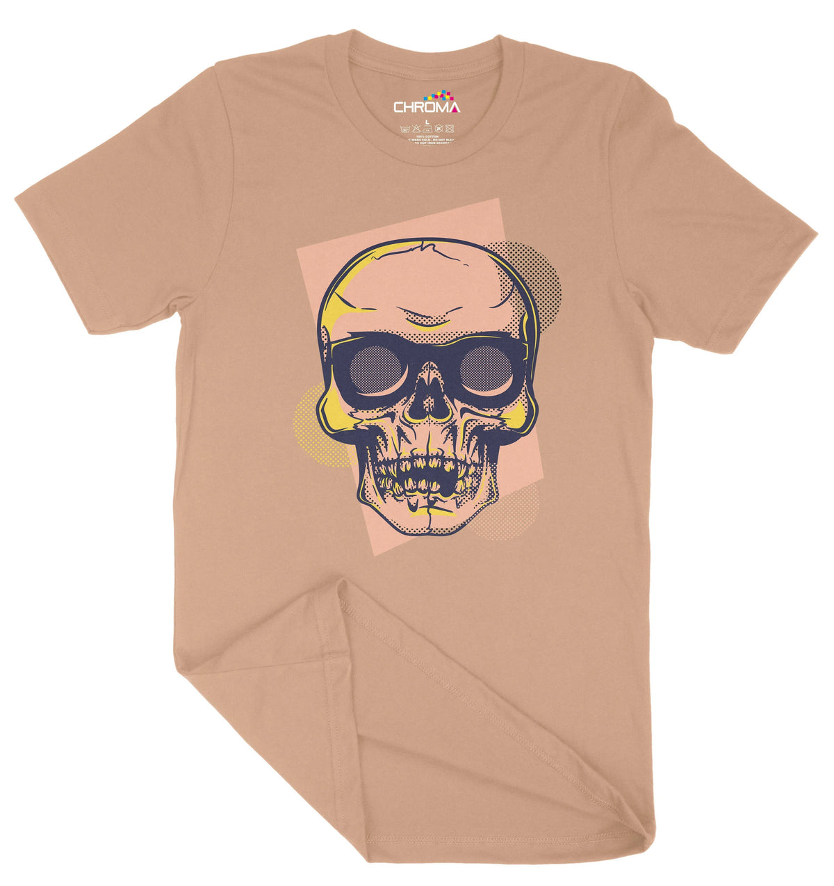 Abstract Skull Art Unisex Adult T-Shirt | Premium Quality Streetwear Chroma Clothing