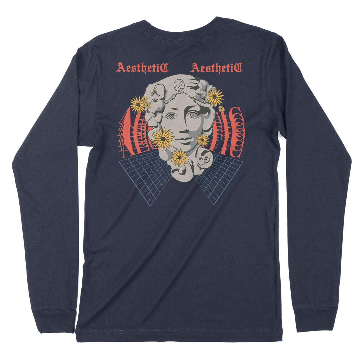 Aesthetic | Back Print | Long-Sleeve T-Shirt | Premium Quality Streetw Chroma Clothing