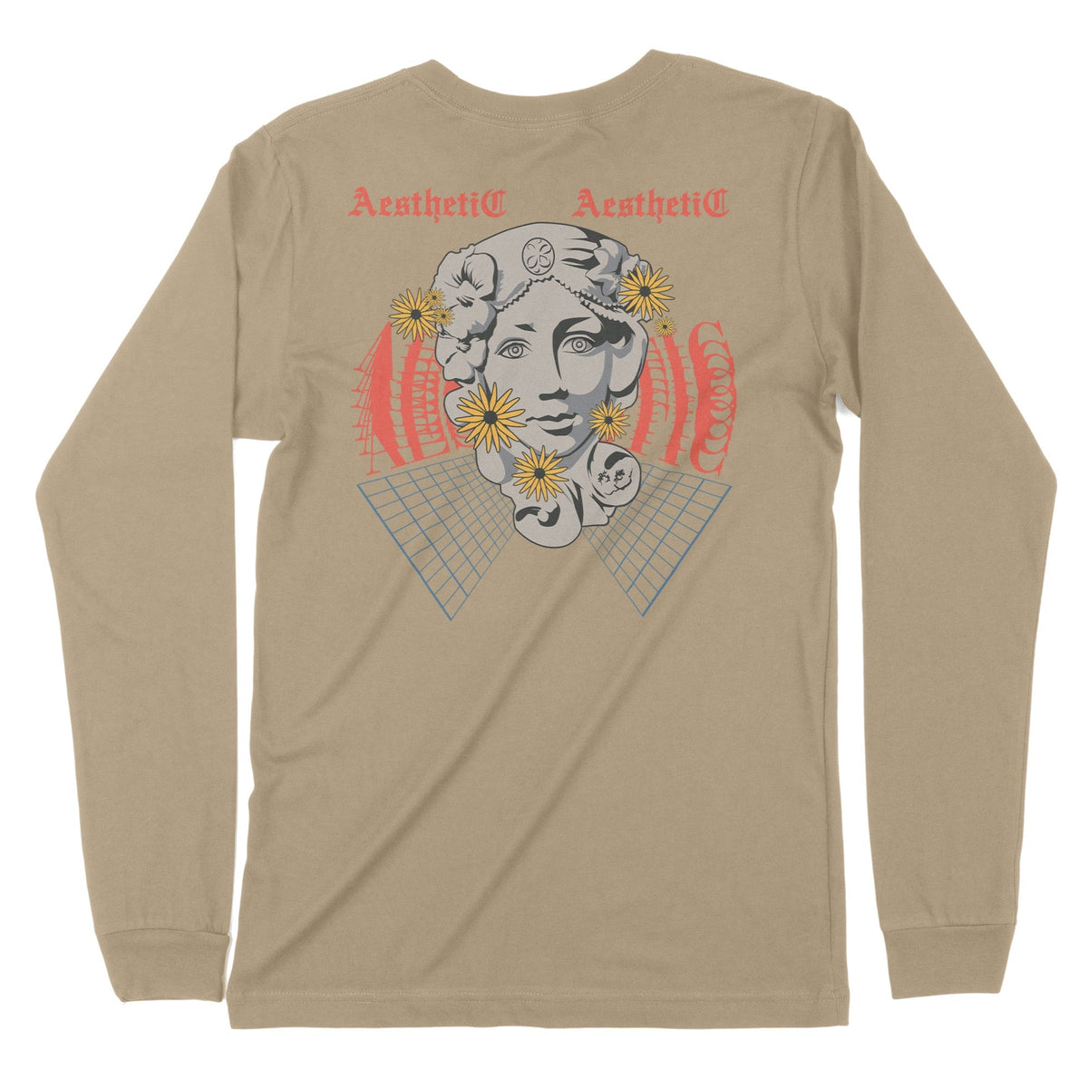 Aesthetic | Back Print | Long-Sleeve T-Shirt | Premium Quality Streetw Chroma Clothing