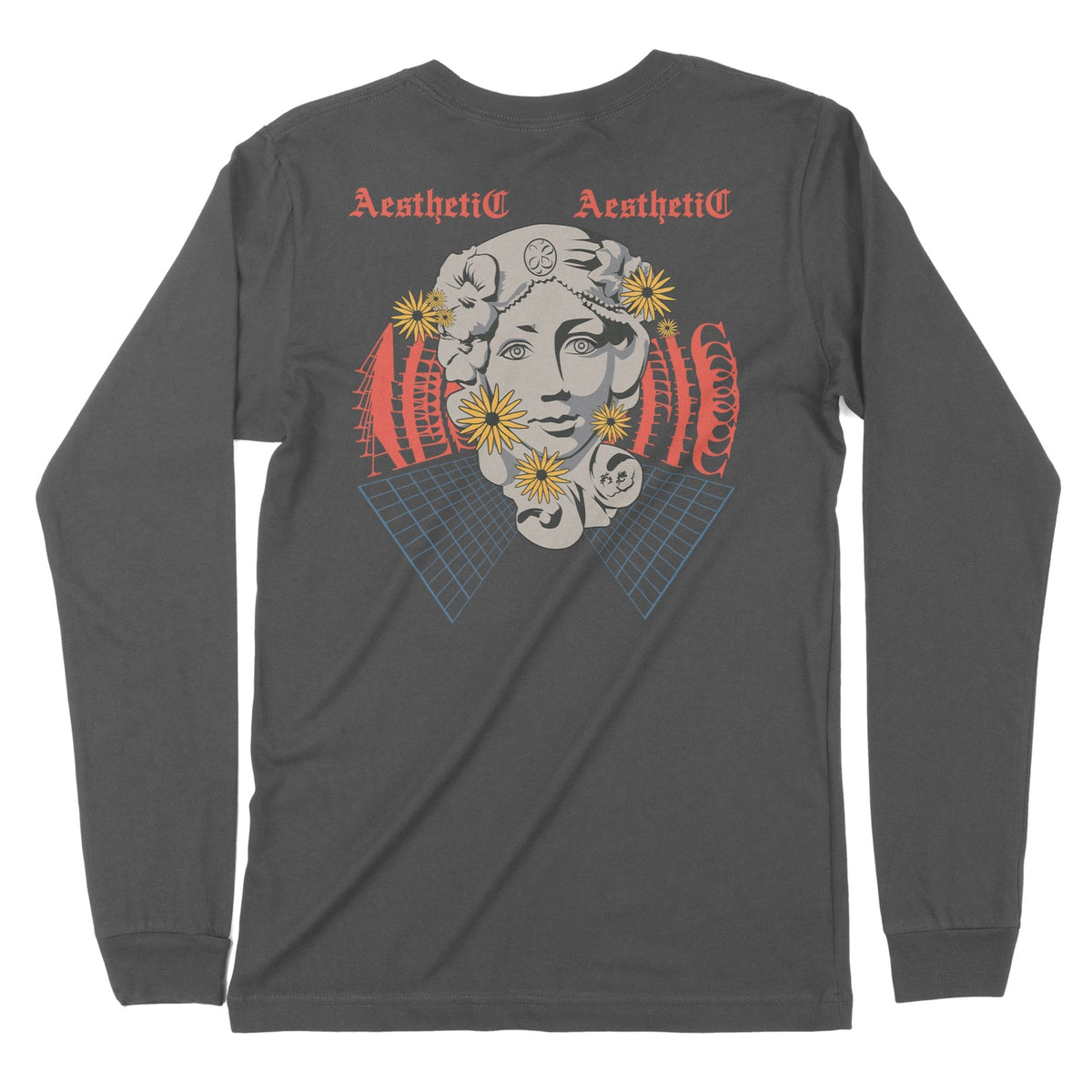 Aesthetic | Back Print | Long-Sleeve T-Shirt | Premium Quality Streetw Chroma Clothing