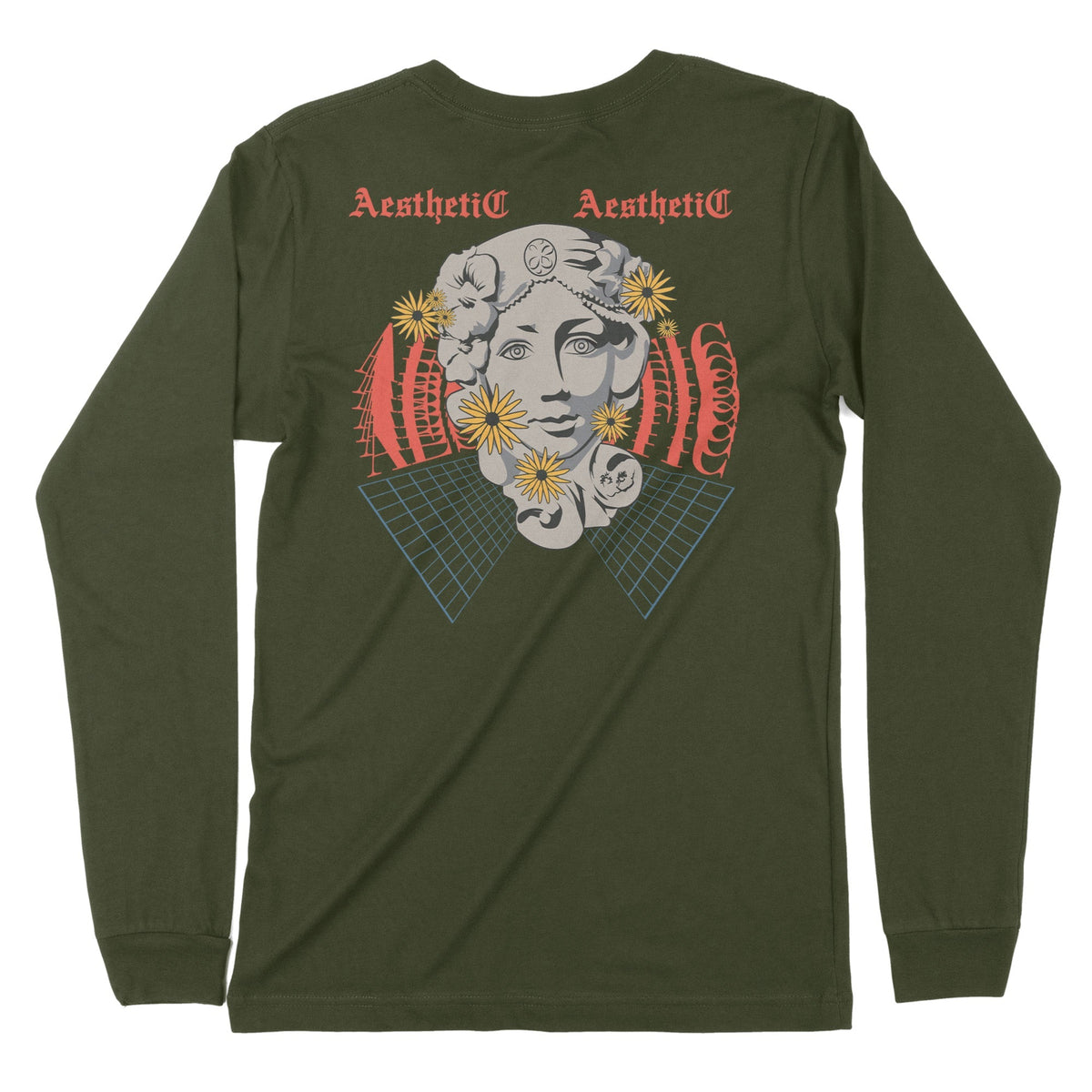 Aesthetic | Back Print | Long-Sleeve T-Shirt | Premium Quality Streetw Chroma Clothing