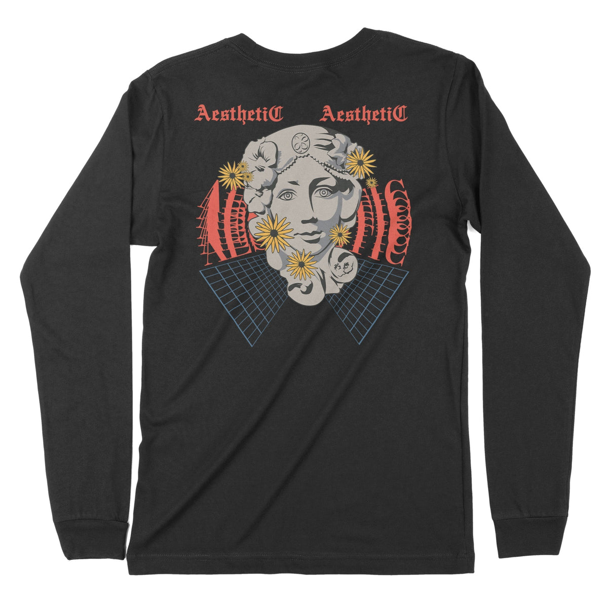 Aesthetic | Back Print | Long-Sleeve T-Shirt | Premium Quality Streetw Chroma Clothing