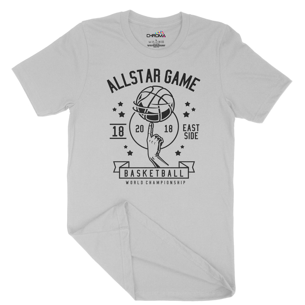 All Star Basketball | Vintage Adult T-Shirt | Classic Vintage Clothing Chroma Clothing