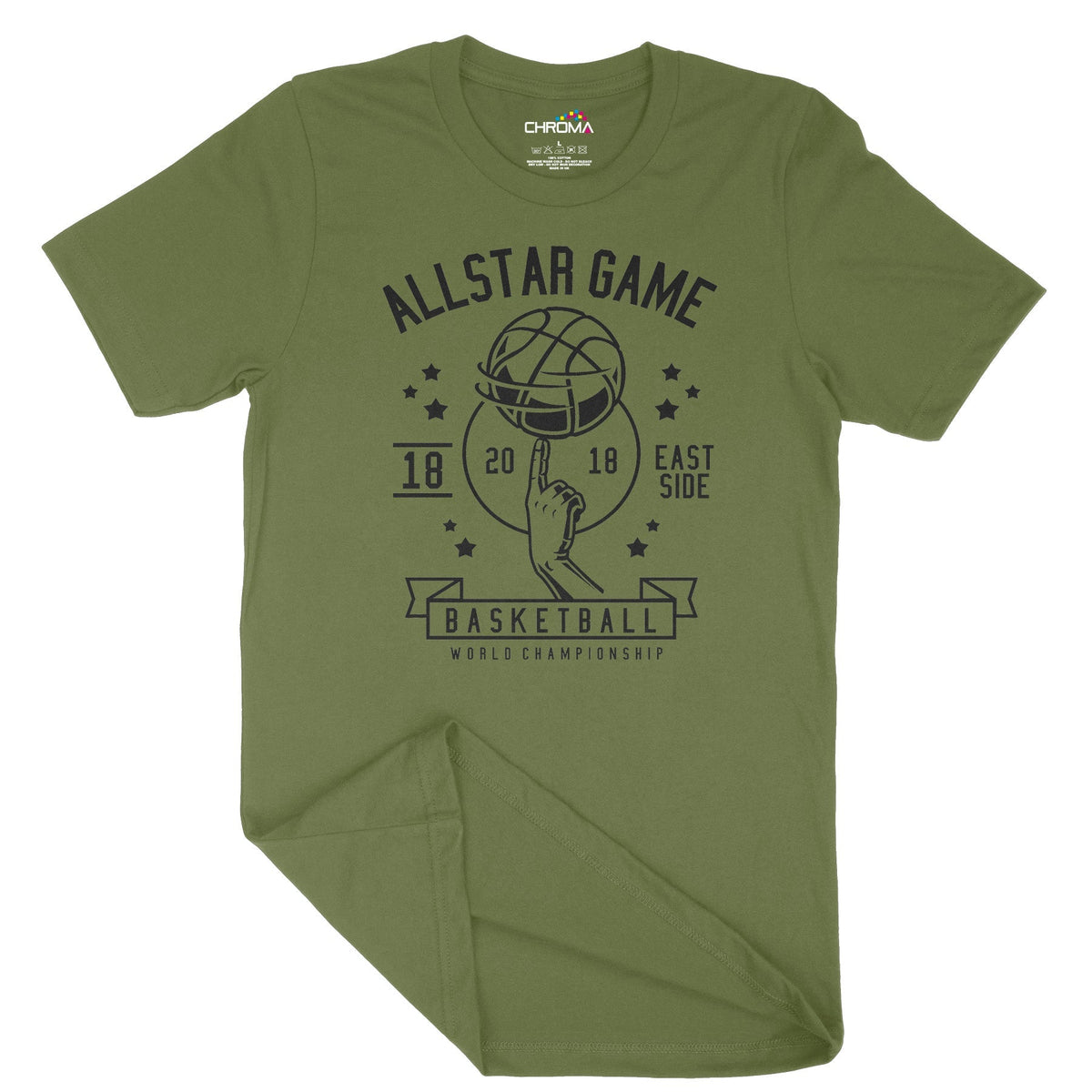 All Star Basketball | Vintage Adult T-Shirt | Classic Vintage Clothing Chroma Clothing