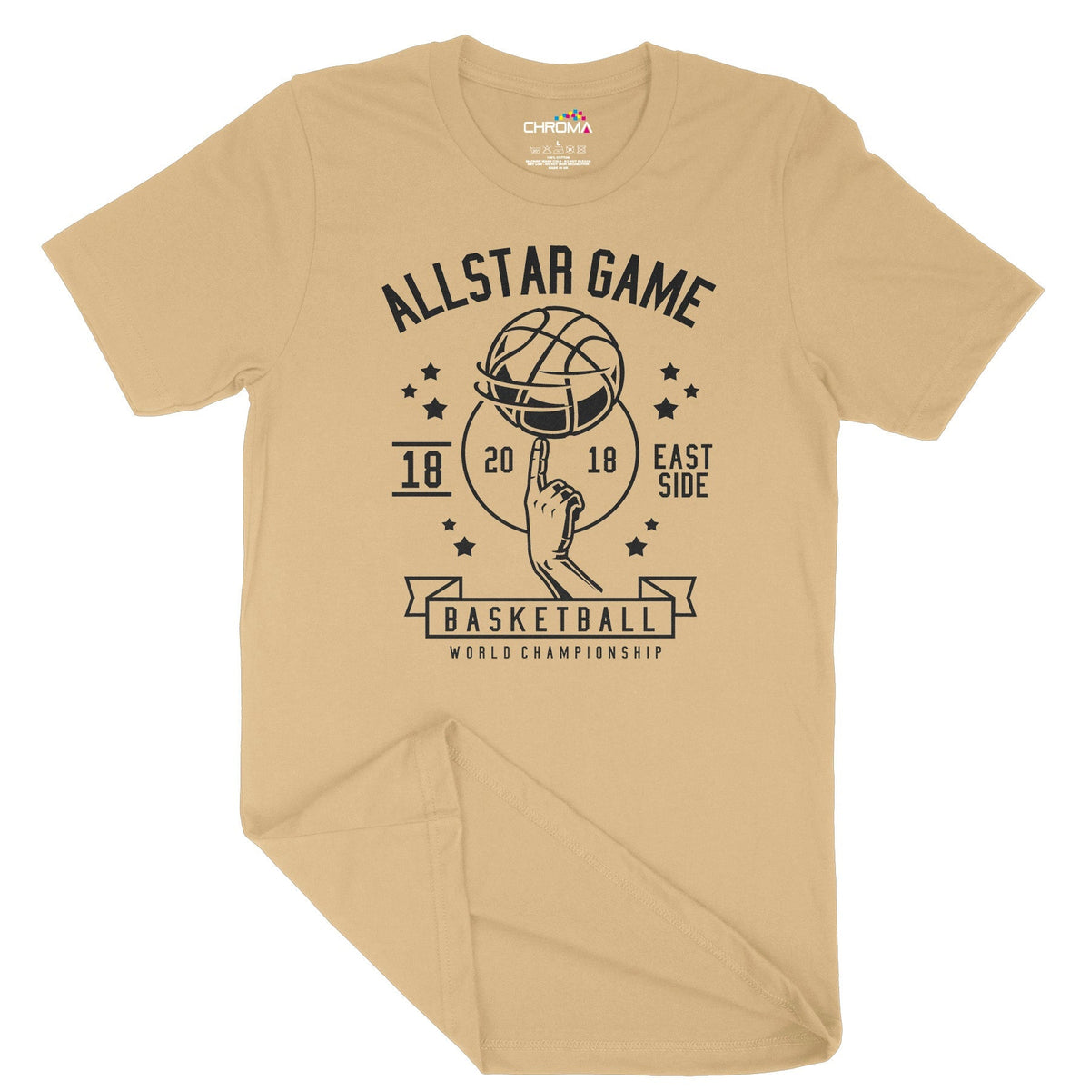All Star Basketball | Vintage Adult T-Shirt | Classic Vintage Clothing Chroma Clothing