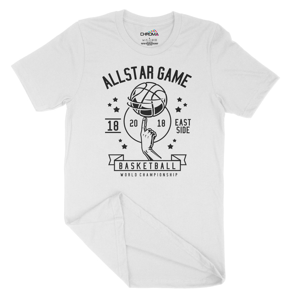 All Star Basketball | Vintage Adult T-Shirt | Classic Vintage Clothing Chroma Clothing