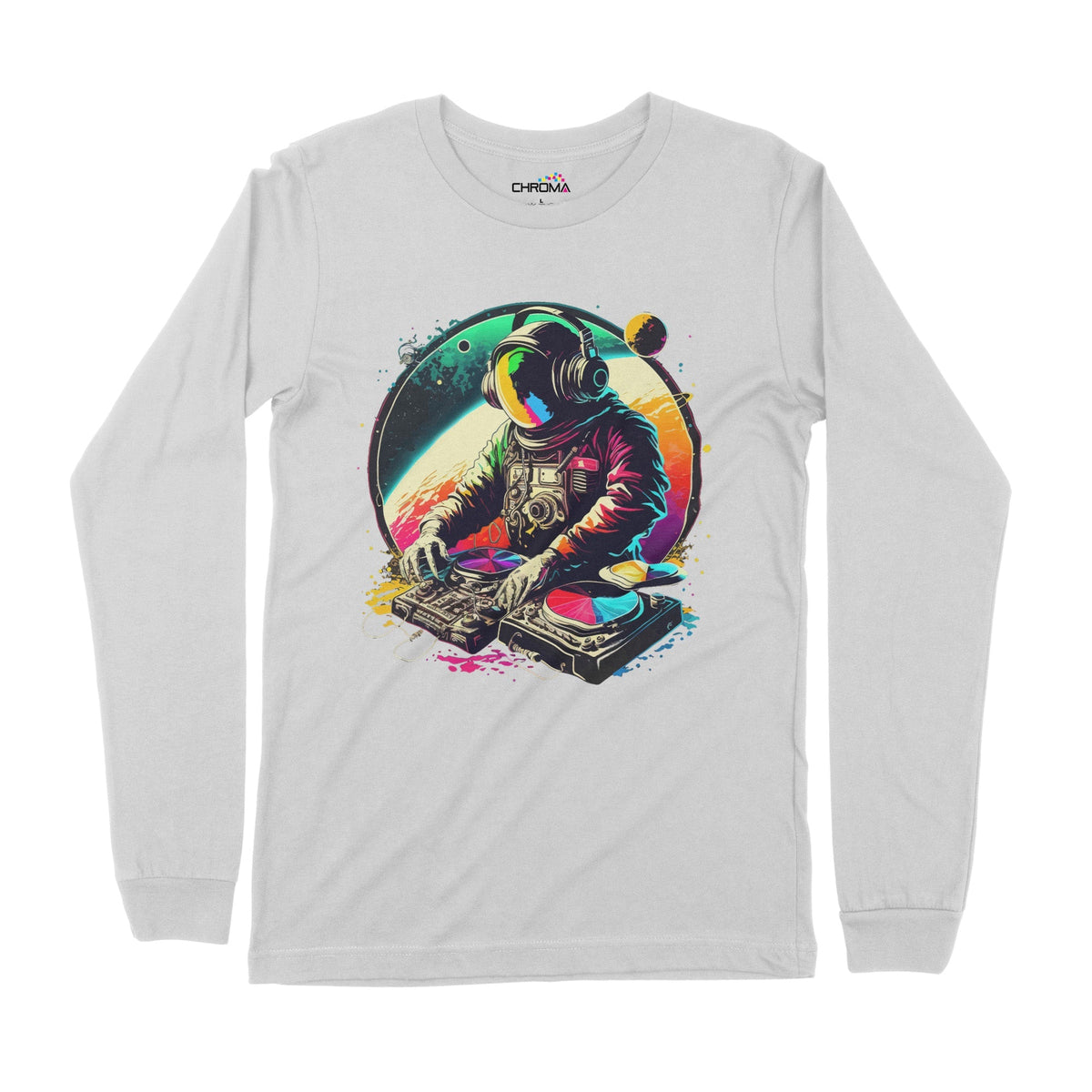 Astro Dj | Long-Sleeve T-Shirt | Premium Quality Streetwear Chroma Clothing