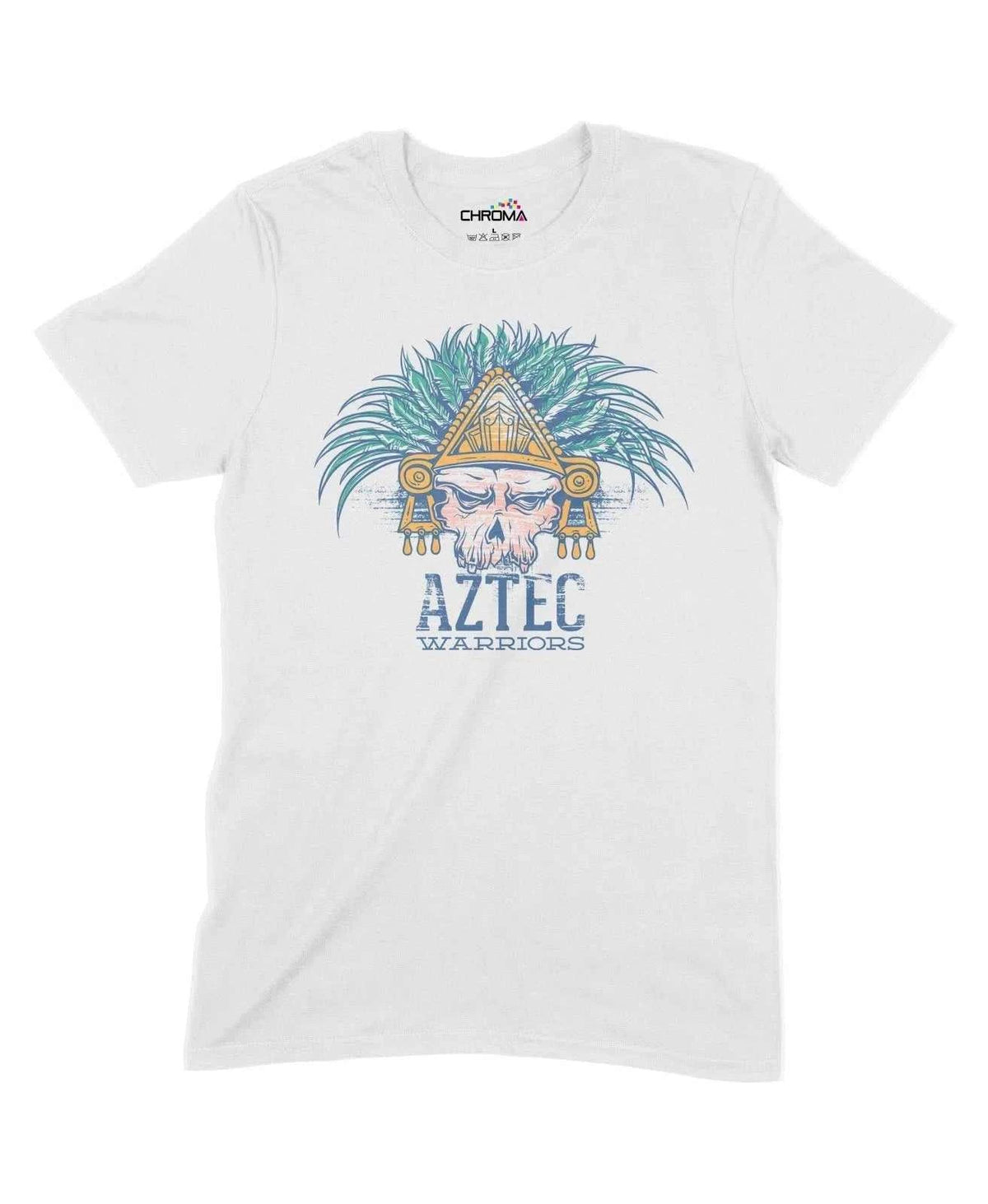 Aztec Warriors Unisex Adult T-Shirt Chroma Clothing