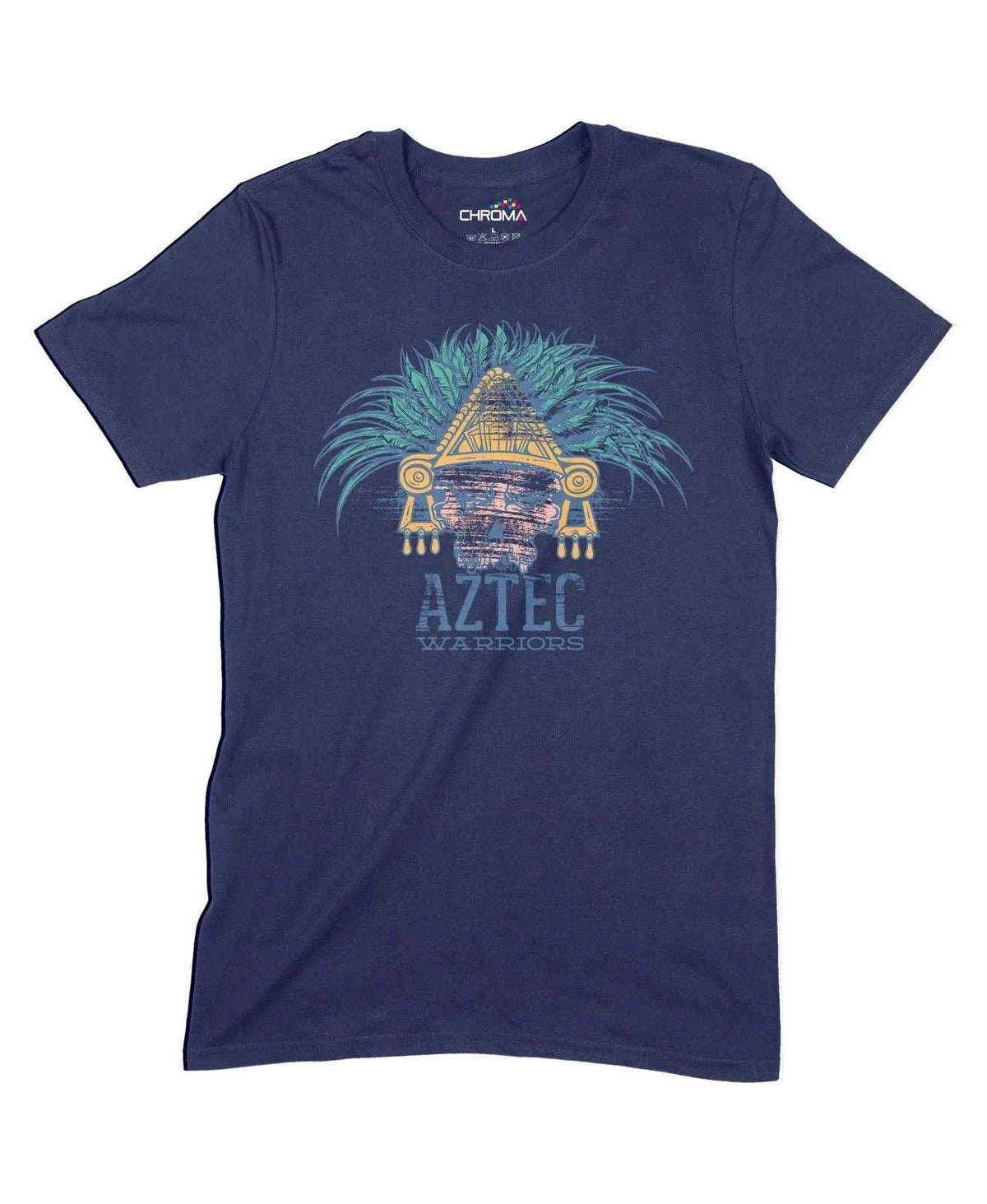 Aztec Warriors Unisex Adult T-Shirt Chroma Clothing