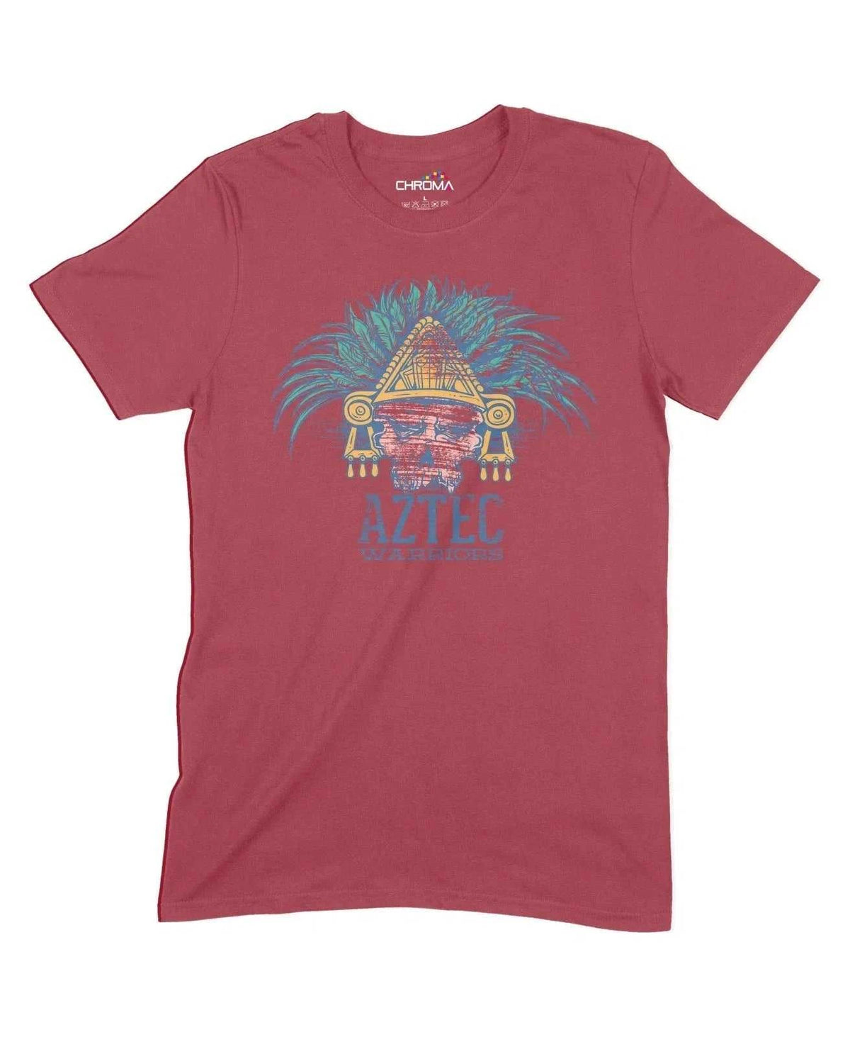 Aztec Warriors Unisex Adult T-Shirt Chroma Clothing