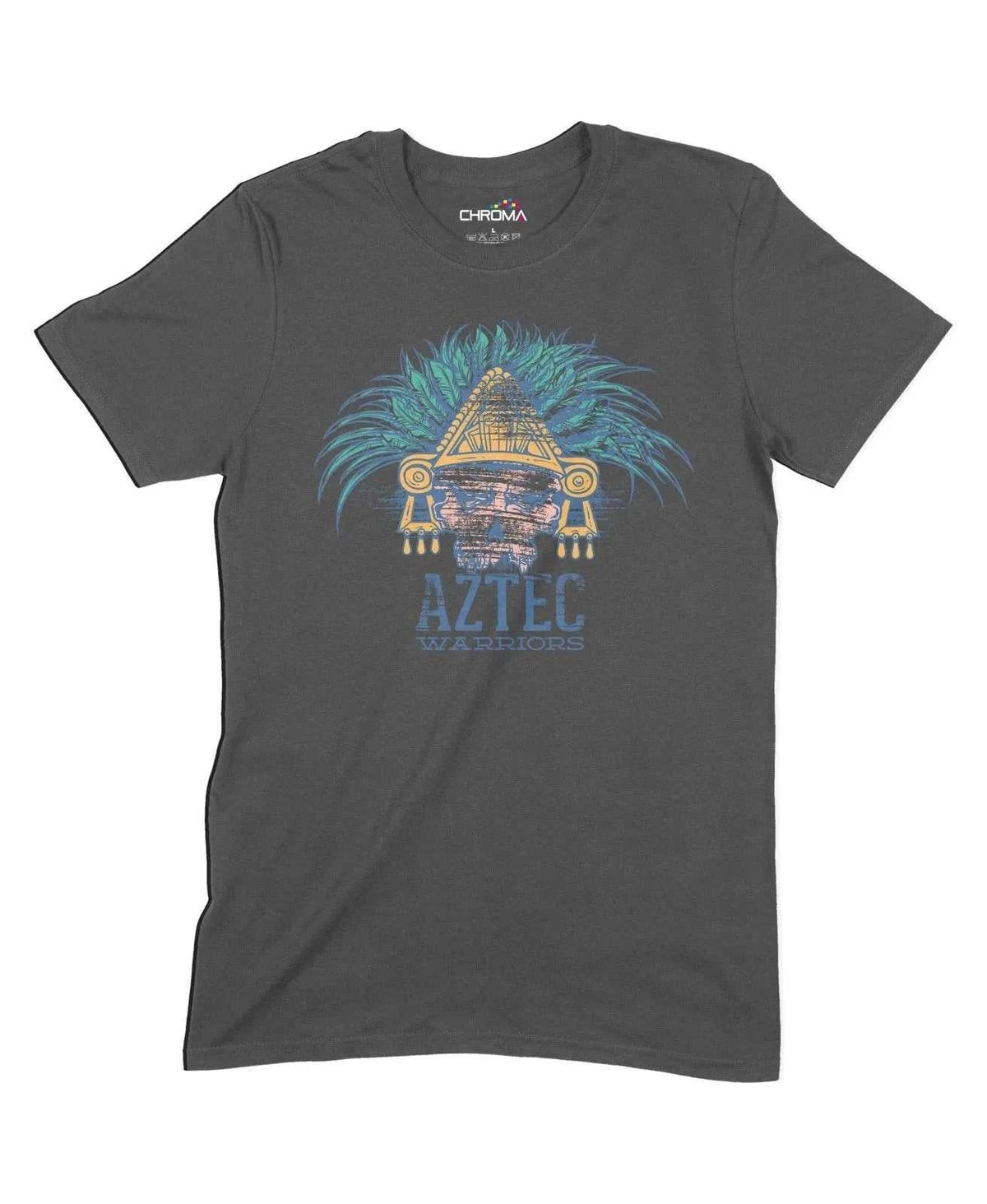 Aztec Warriors Unisex Adult T-Shirt Chroma Clothing