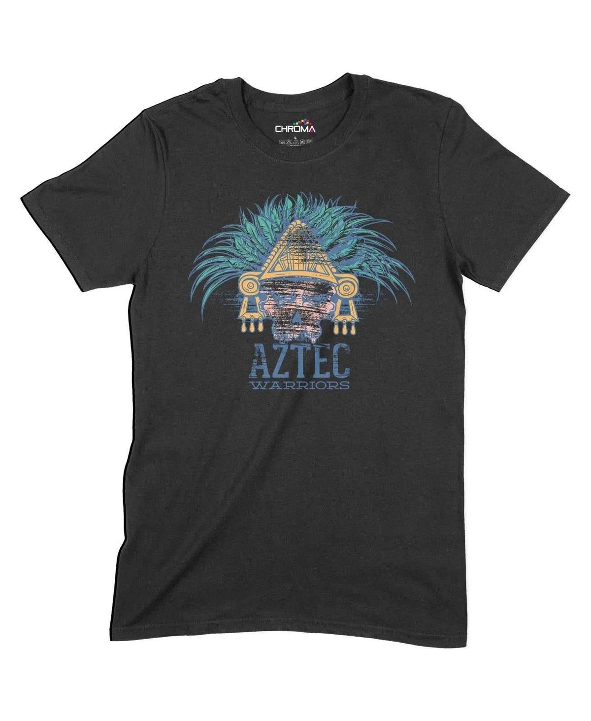Aztec Warriors Unisex Adult T-Shirt Chroma Clothing