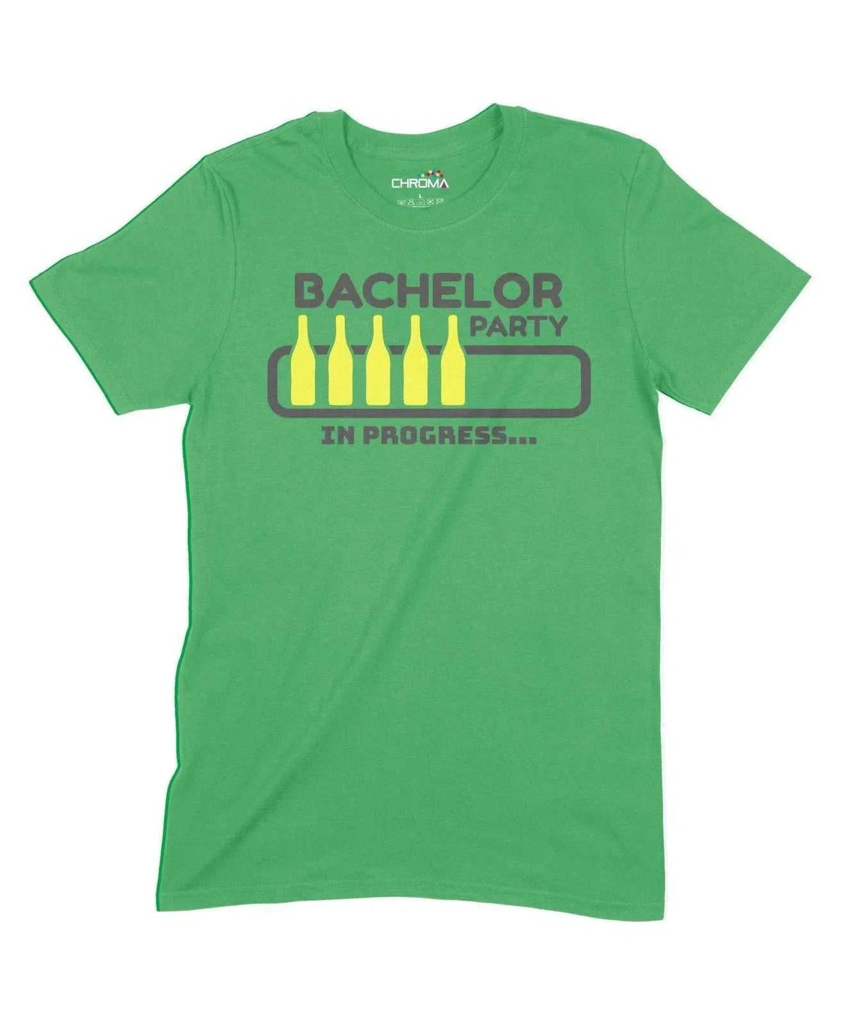 Bachelor Party In Progress Unisex Adult T-Shirt Chroma Clothing